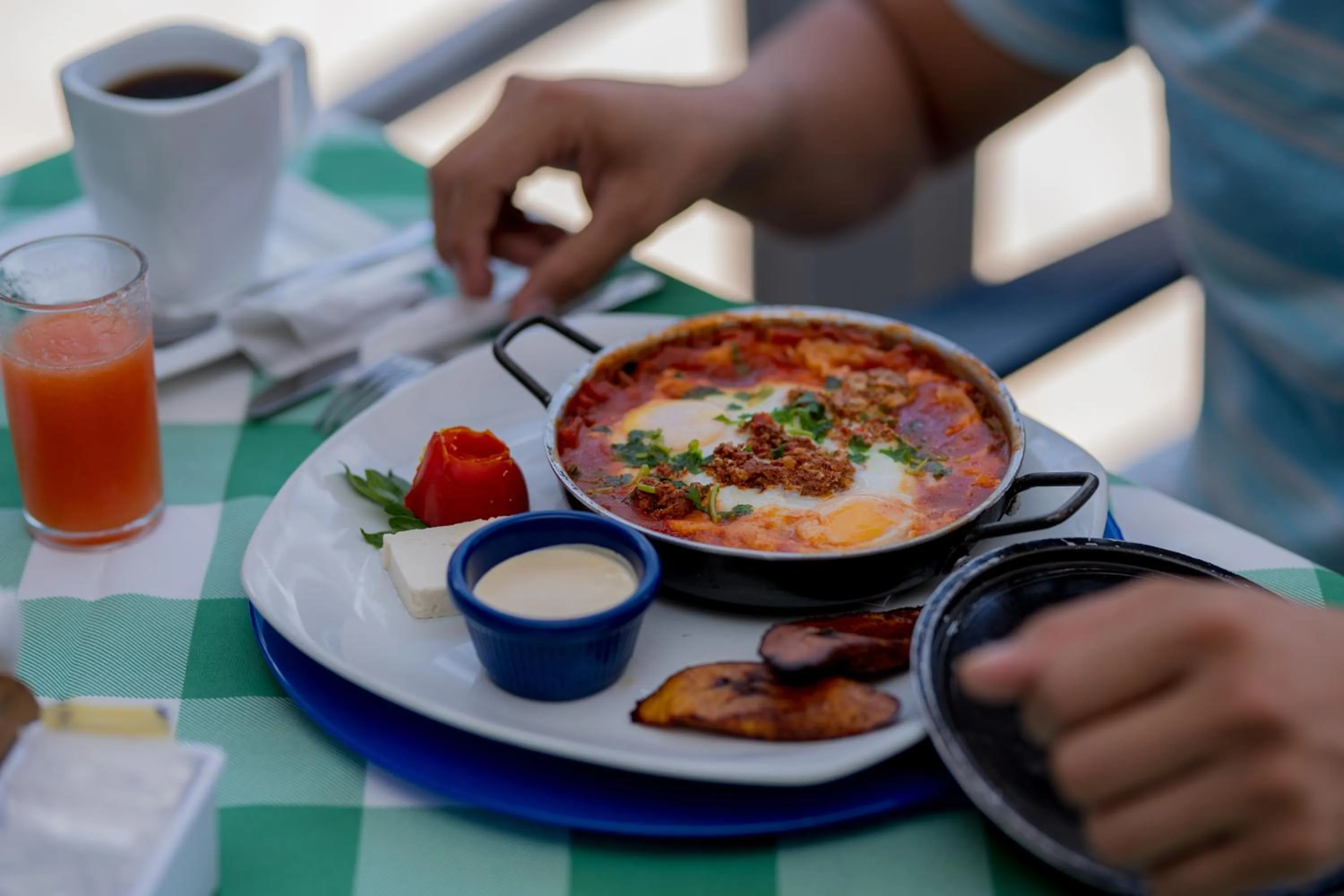 Food in Hotel Casona del Lago
