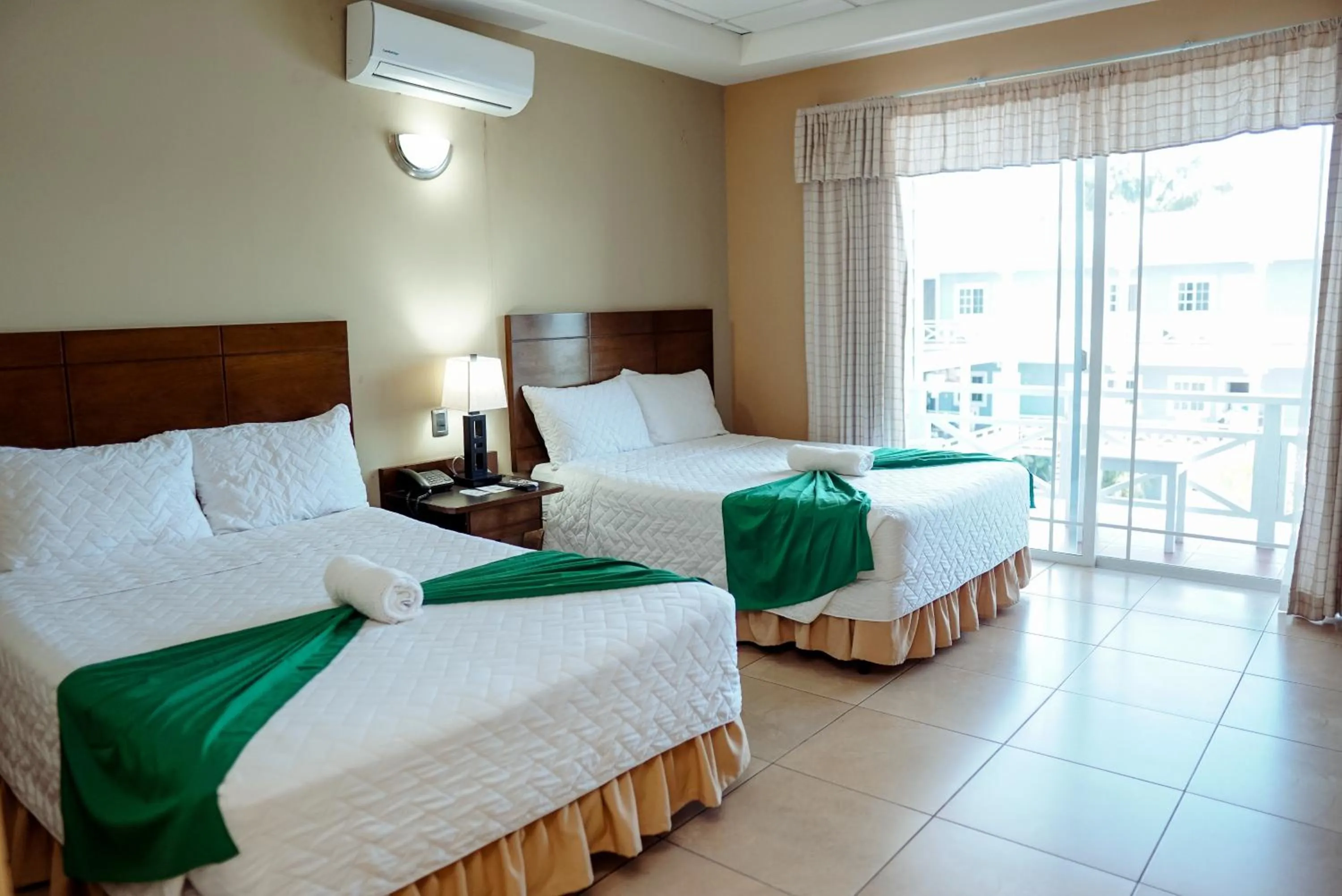 Bed in Hotel Casona del Lago