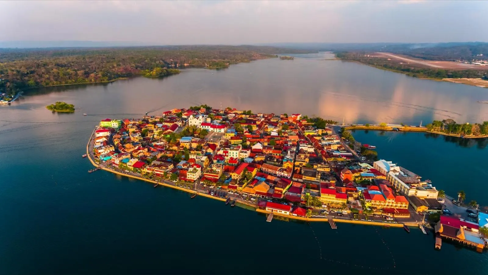Bird's eye view in Hotel Casona del Lago