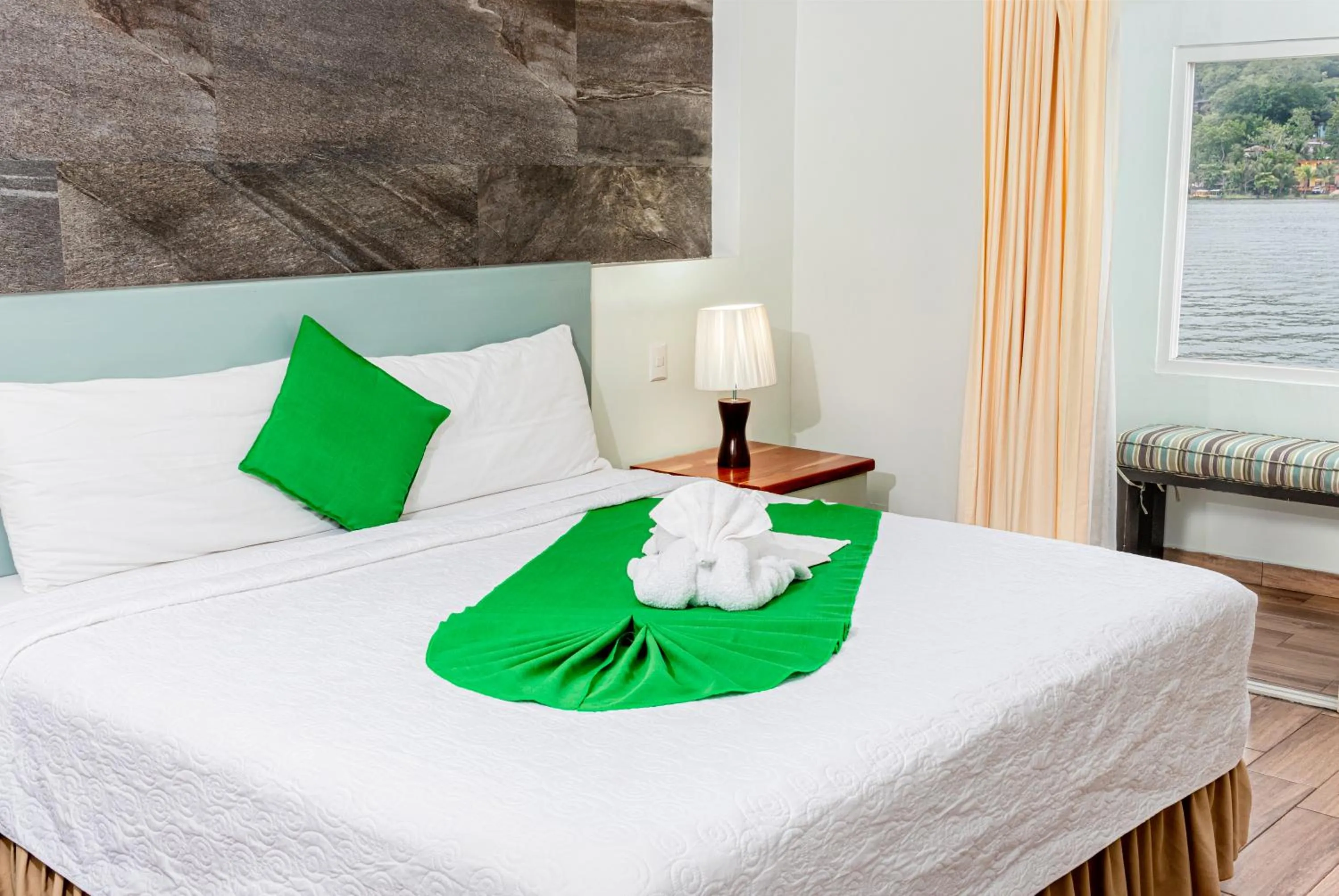 Bed in Hotel Casazul