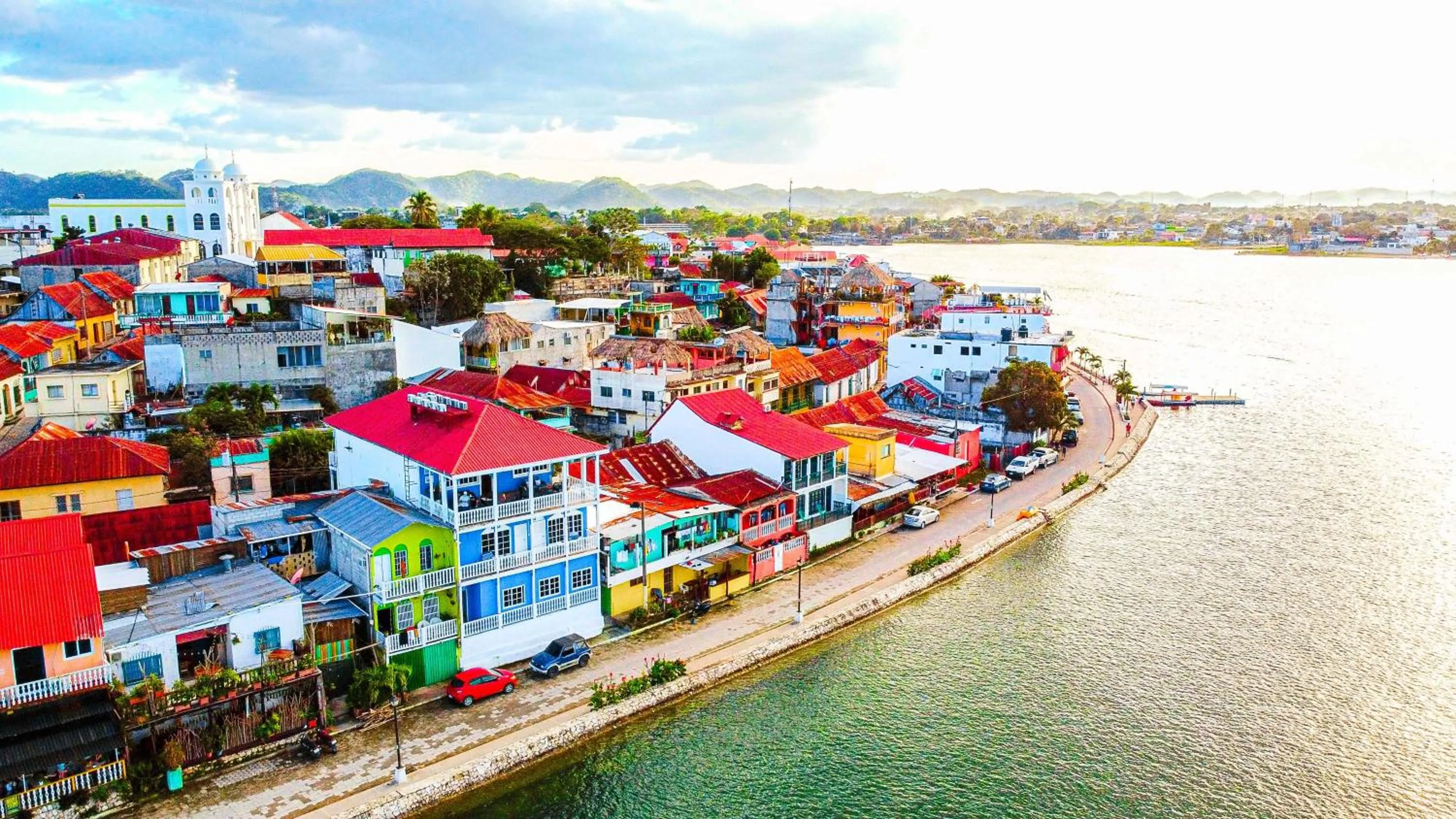 Bird's eye view in Hotel Casazul