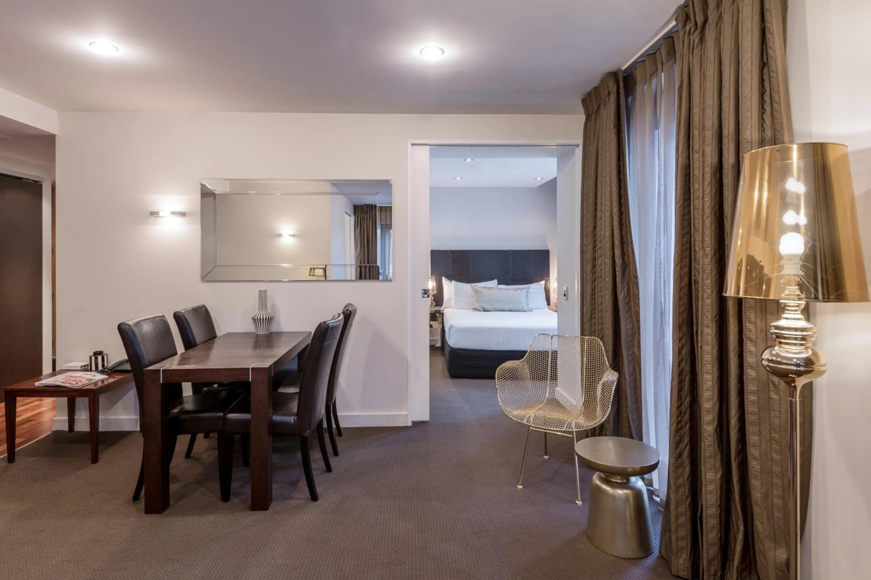 Dining area, Bed in Museum Apartment Hotel, Independent Collection by EVT