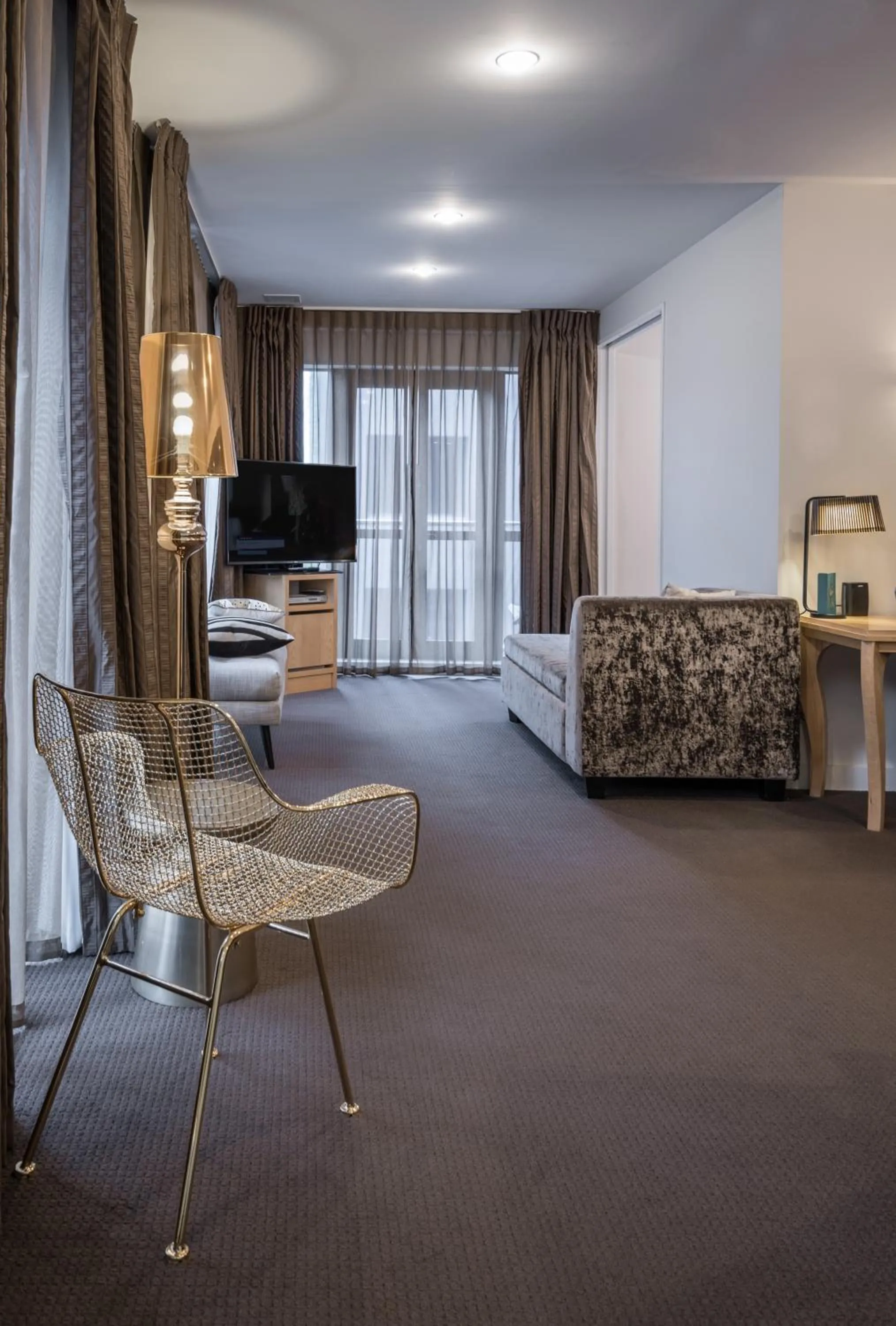 Living room, Bed in Museum Apartment Hotel, Independent Collection by EVT