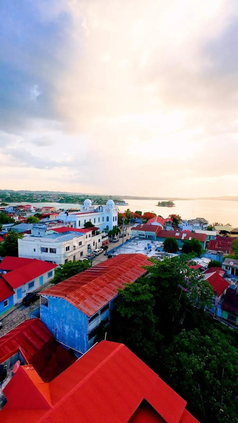 City view in Hotel Peten