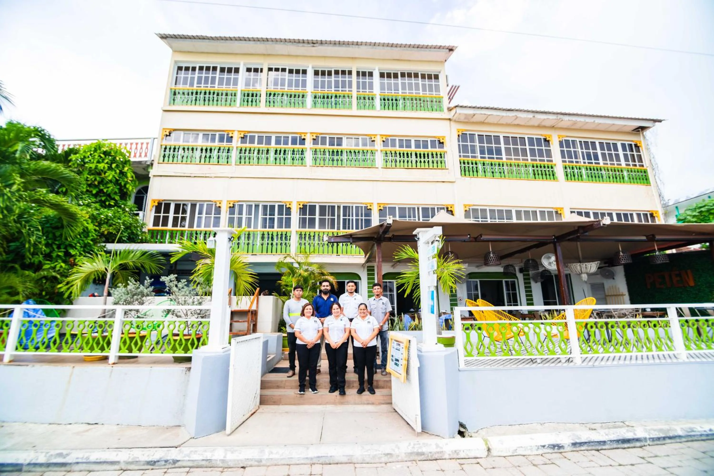 Staff in Hotel Peten