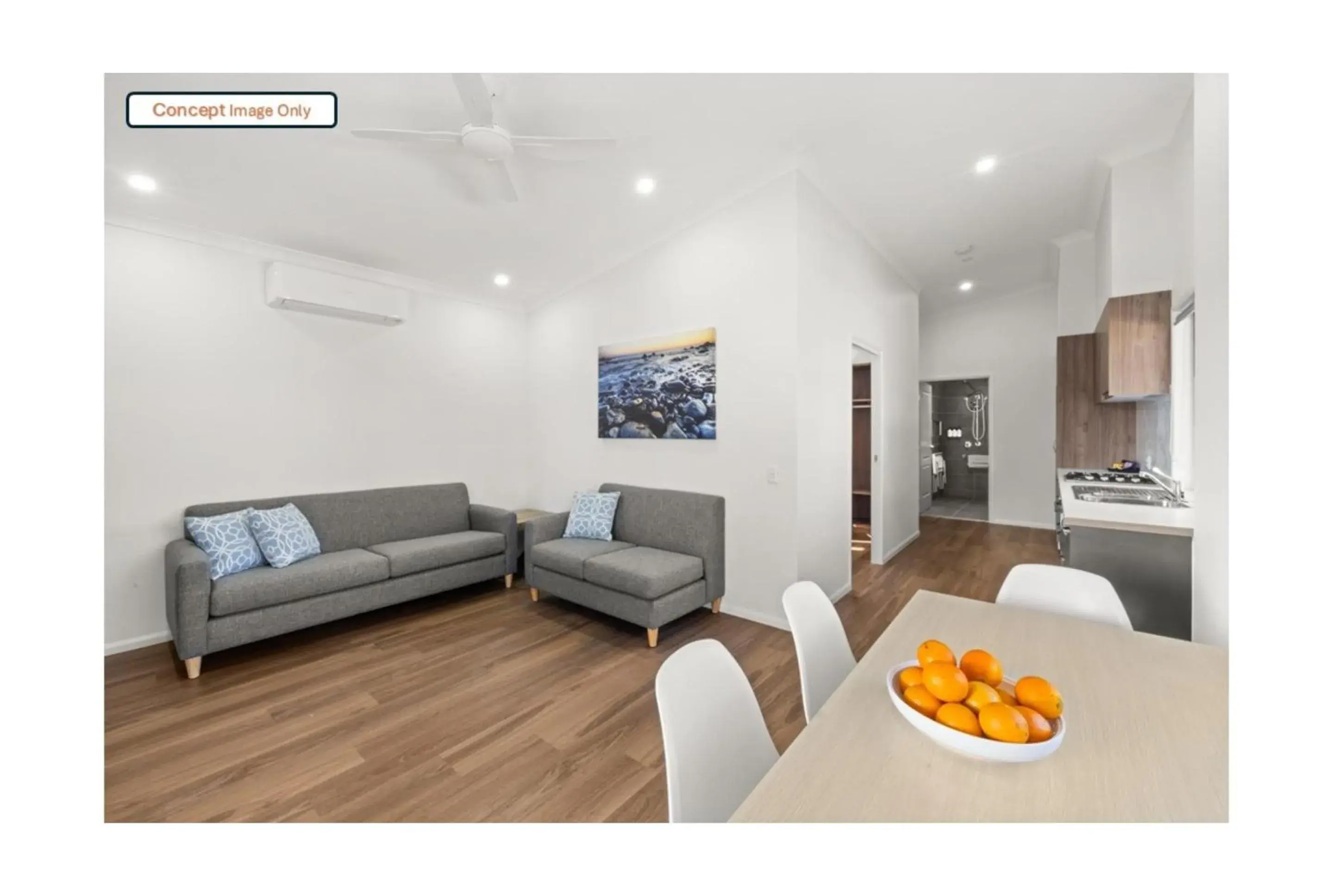 Deluxe 2 Bedroom Accessible Cabin - Sleeps 4 in Discovery Parks - Clare Deluxe 2 Bedroom Accessible Cabin - Sleeps 4 in Discovery Parks - Clare