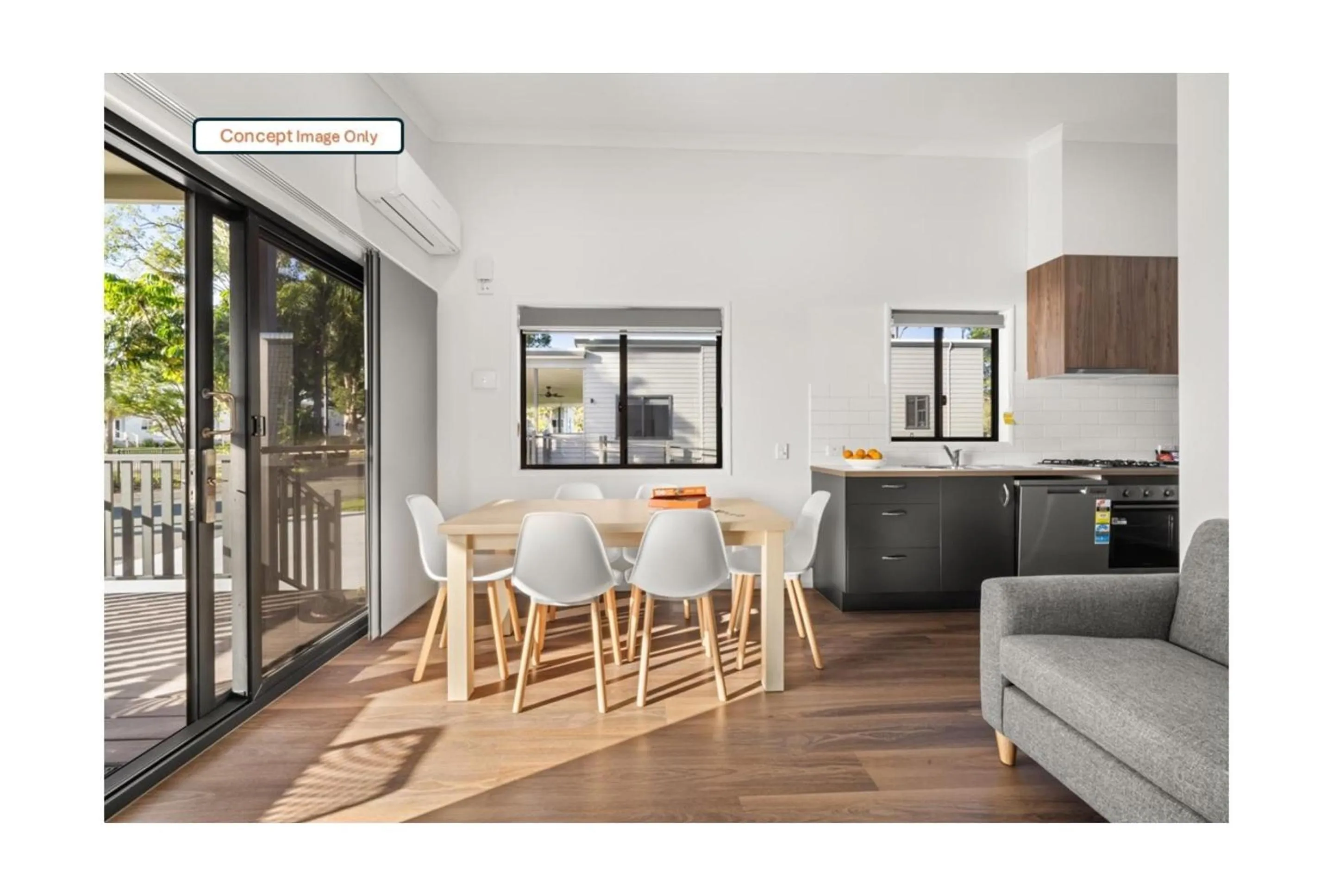 Dining area in Discovery Parks - Clare