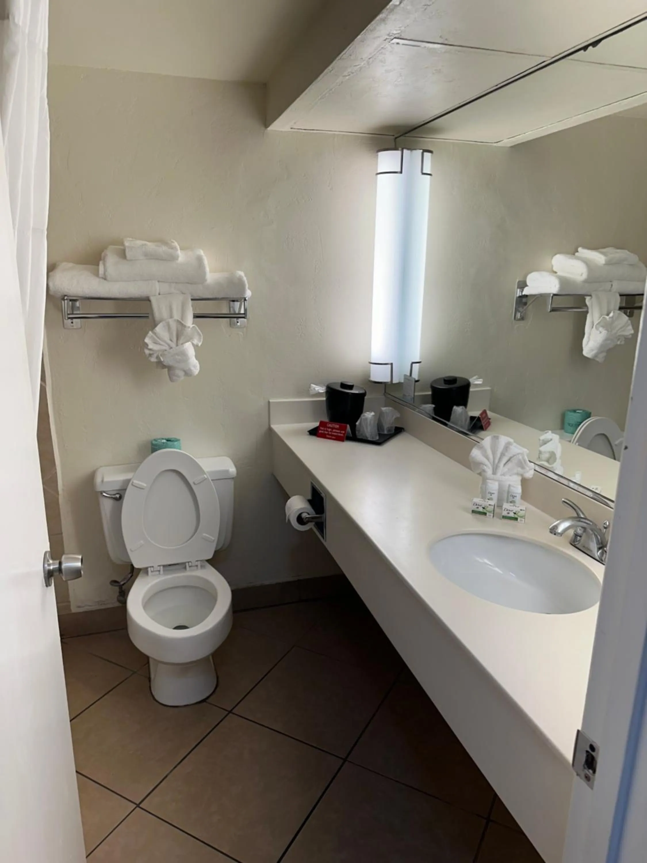 Bathroom in Ramada by Wyndham Las Cruces Hotel & Conference Center