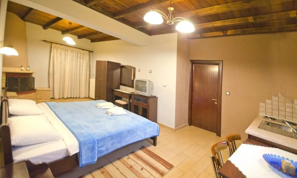 Bed in Guesthouse Oneiro