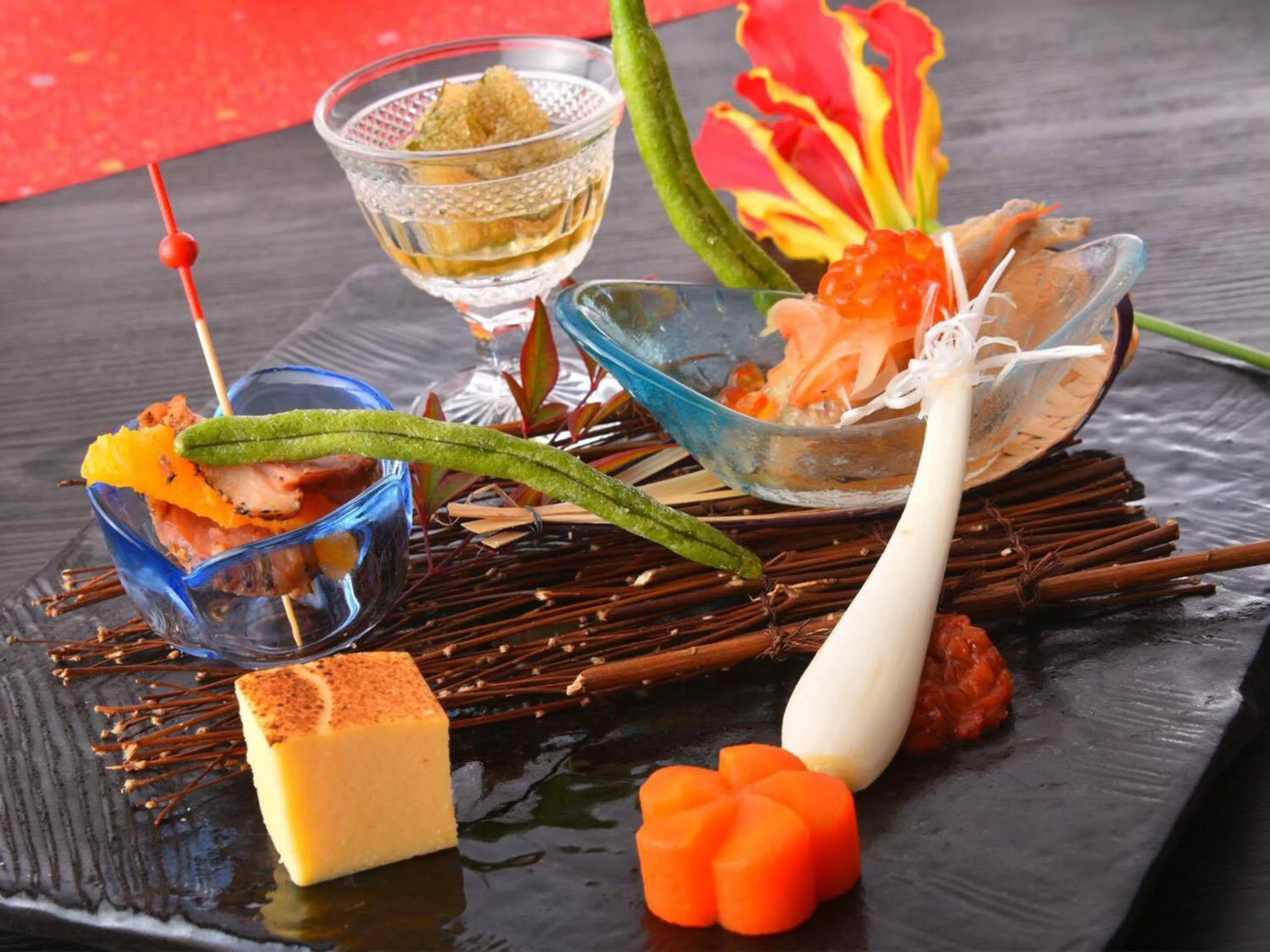 Food in Okunikko Konishi Hotel