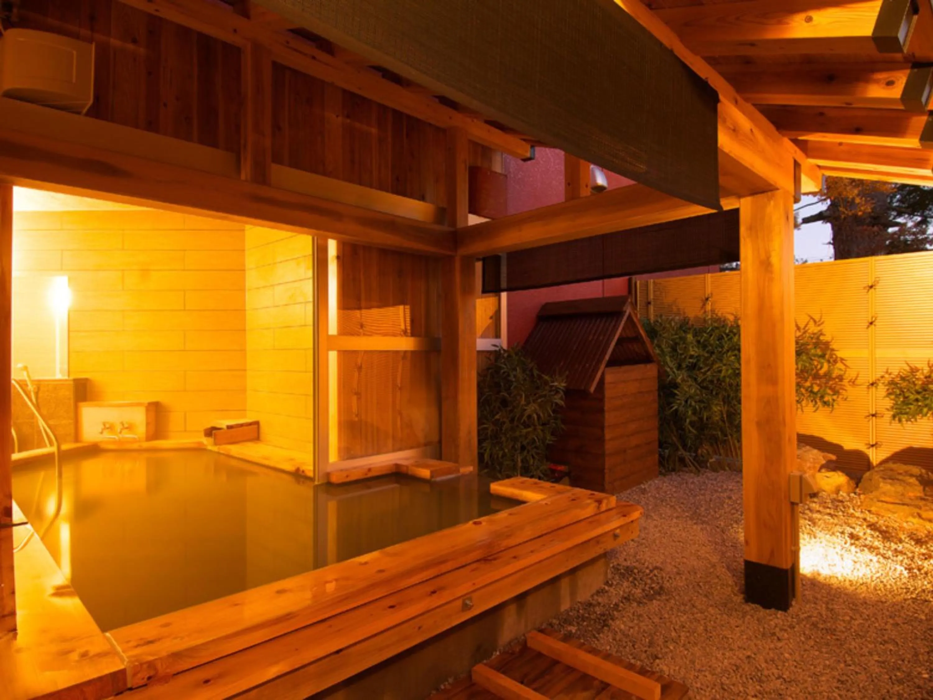 Hot Spring Bath in Okunikko Konishi Hotel