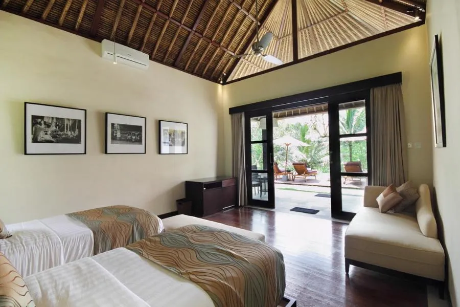 Bed in Villa Amrita