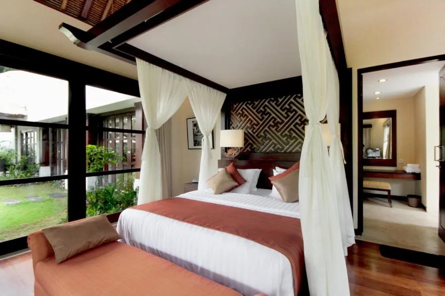 Bed in Villa Amrita