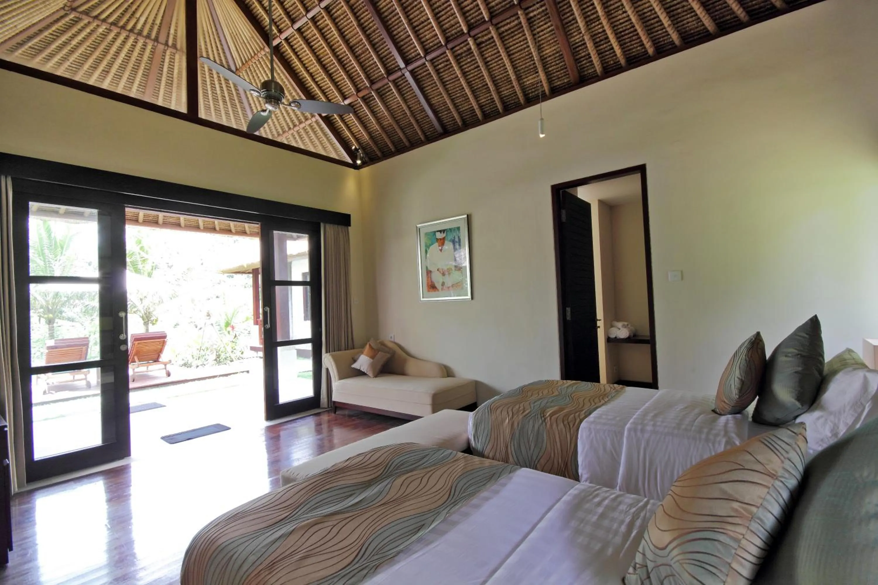 Decorative detail in Villa Amrita