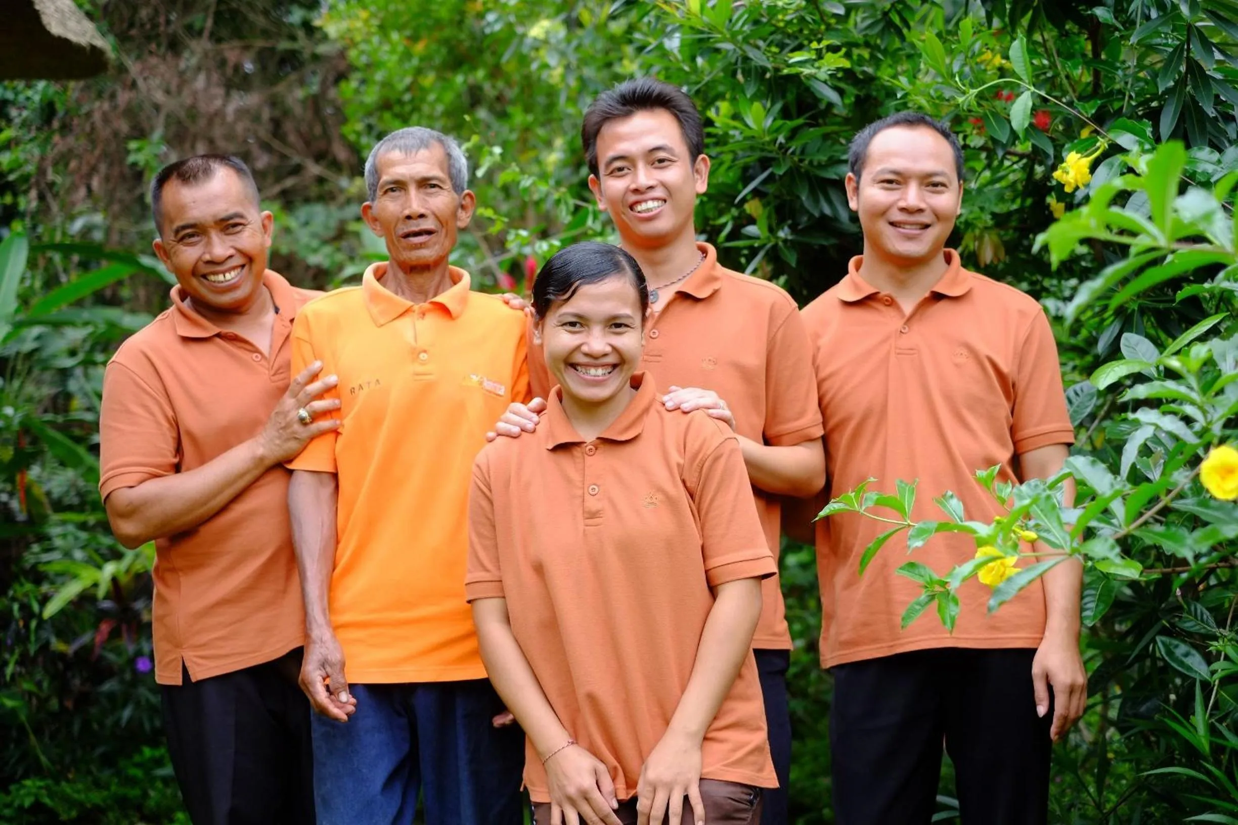 Staff in Villa Amrita