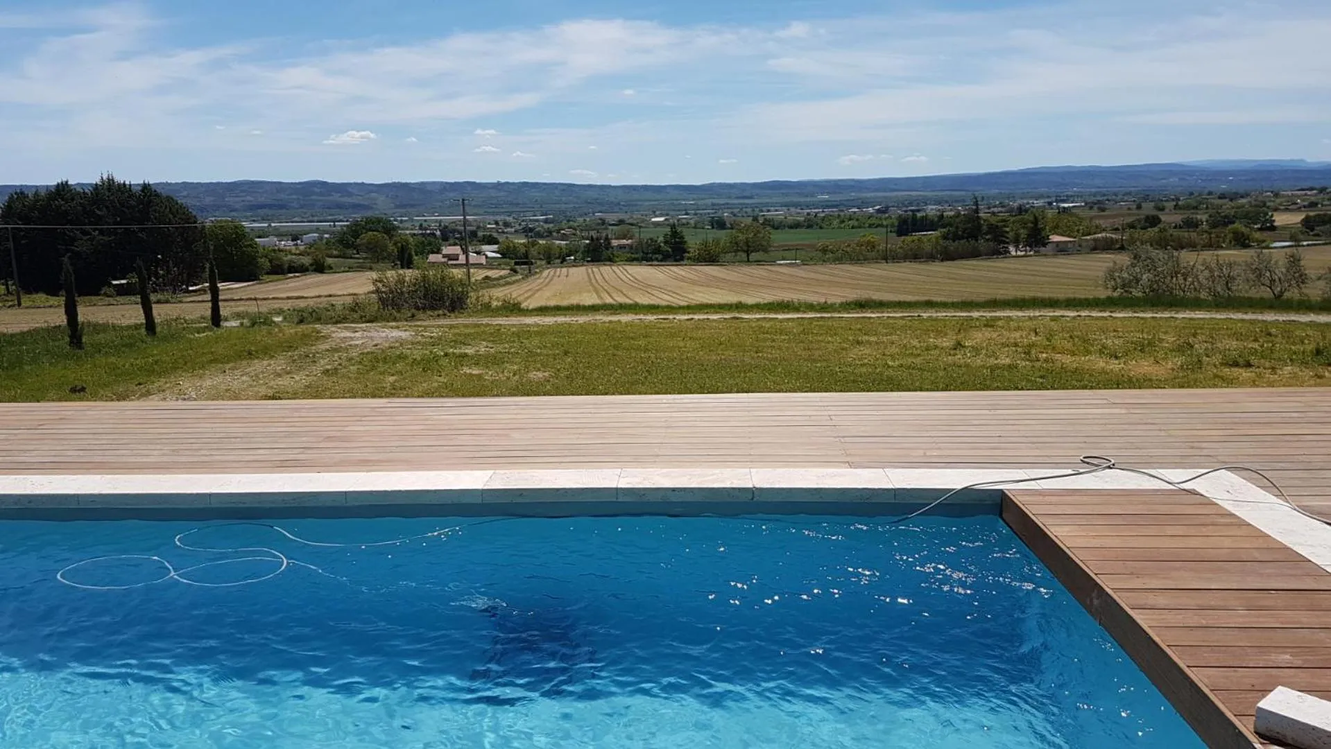 Swimming pool in la bastide de l'adrech
