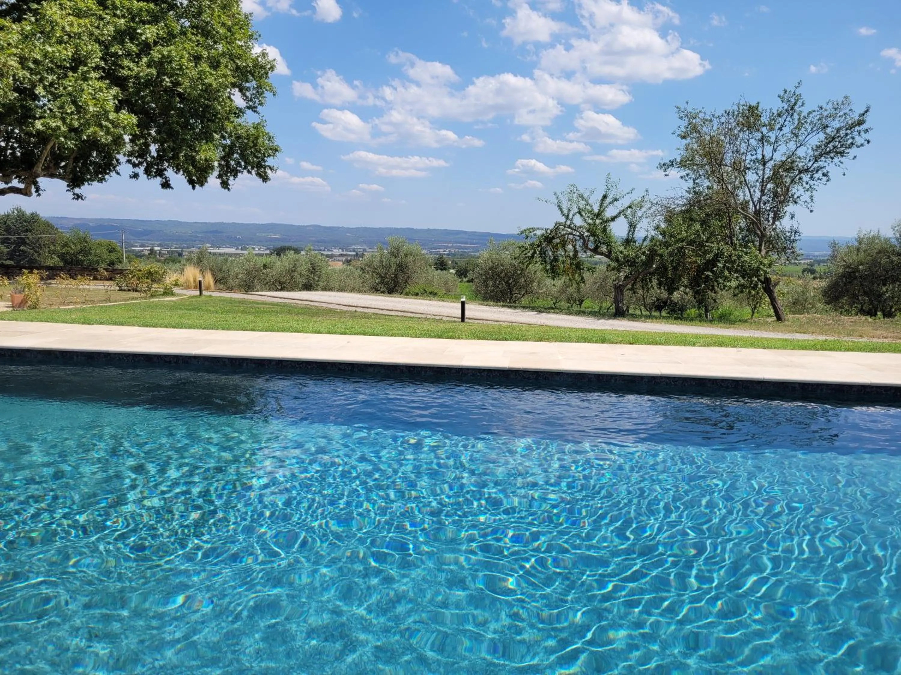Natural landscape in la bastide de l'adrech