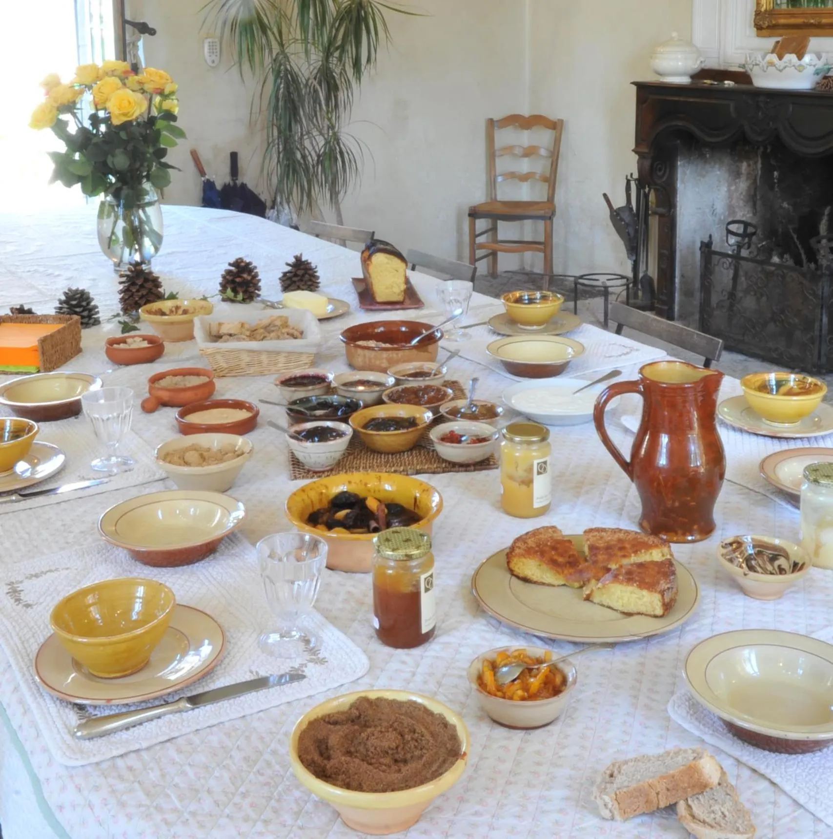 Breakfast in la bastide de l'adrech
