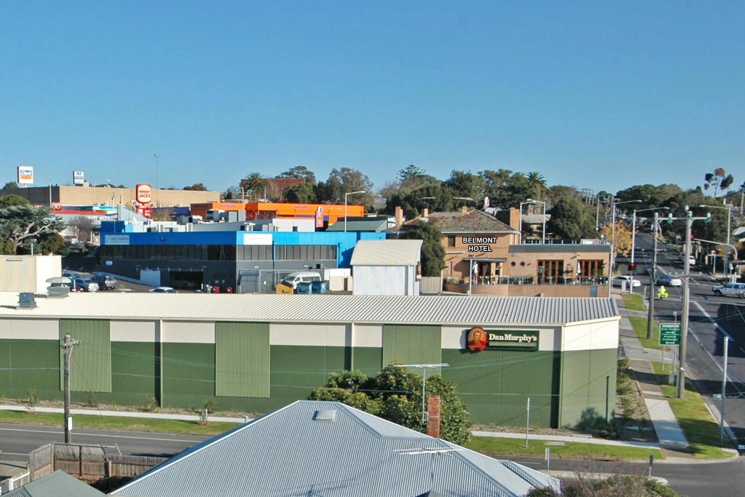 Area and facilities in Hacienda Motel Geelong