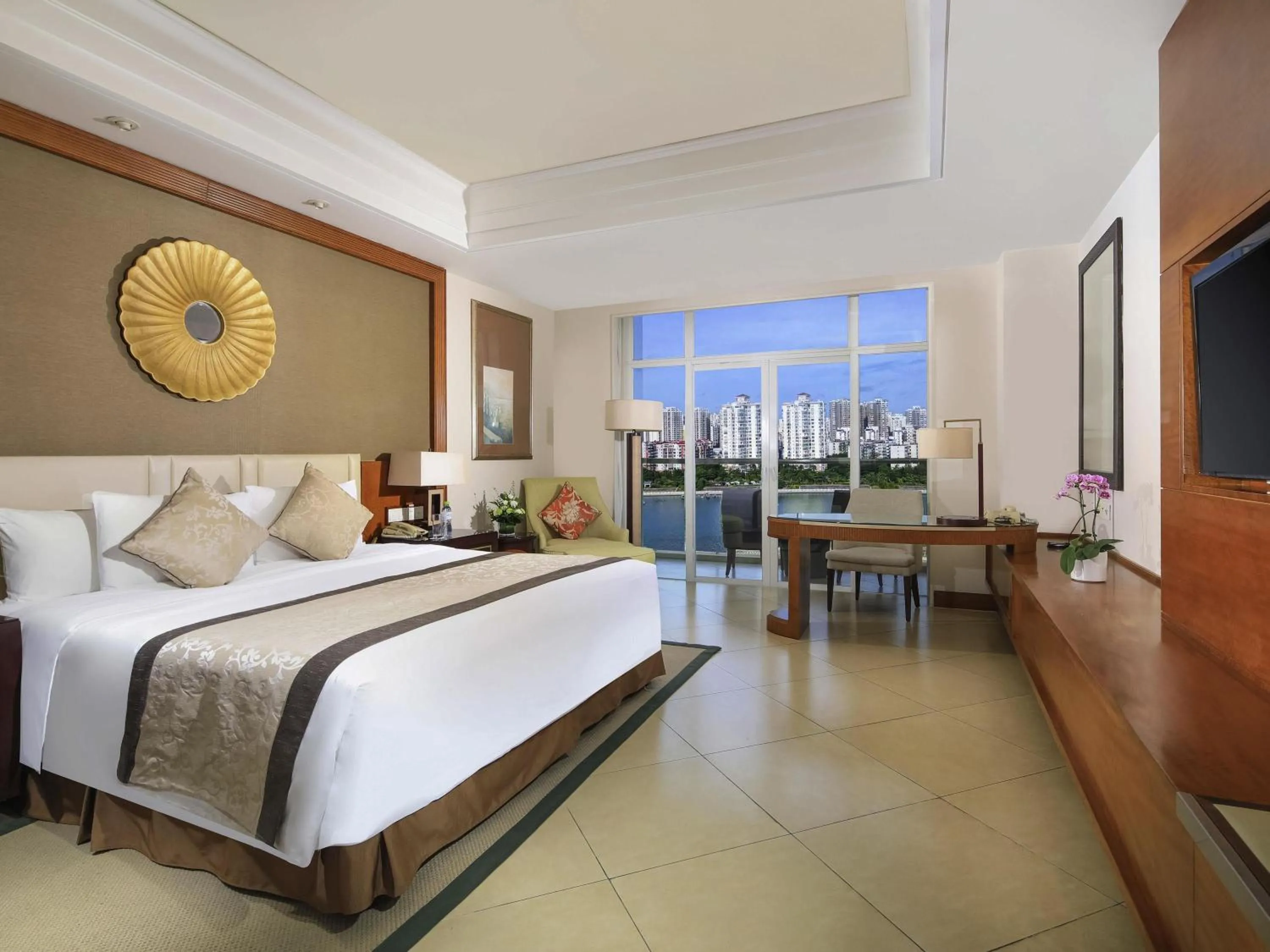 Bedroom, Bed in Pullman Haikou