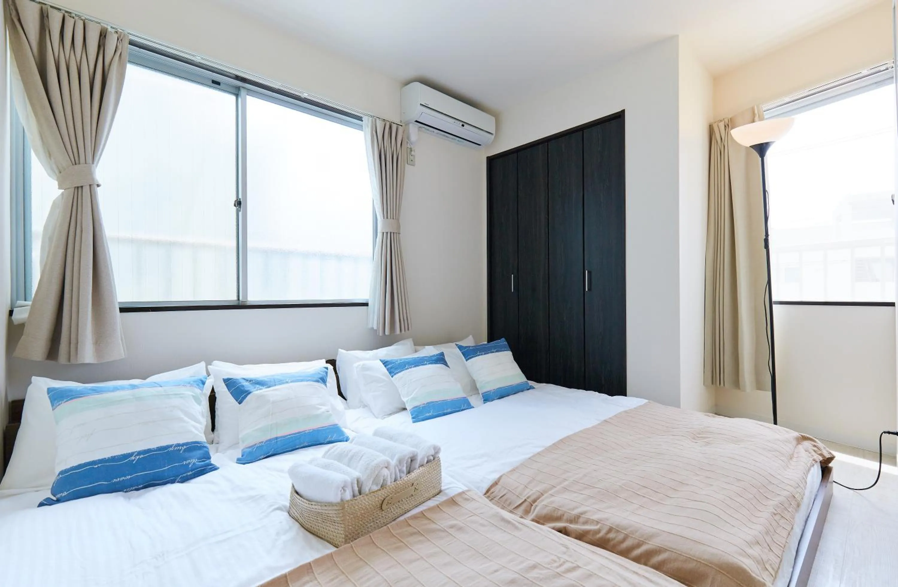 Bed in H-Nishikamata ColorBee House