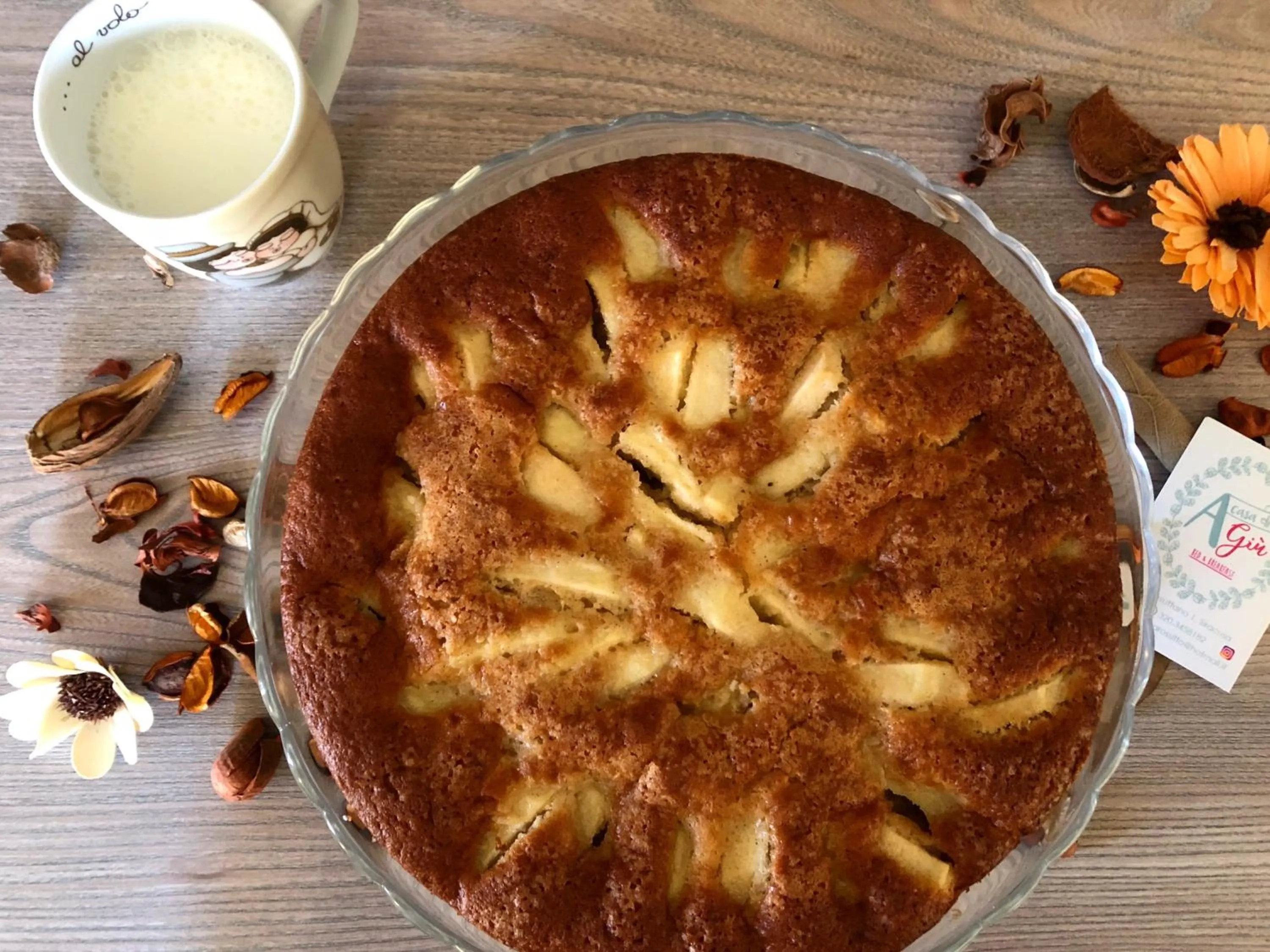 Italian breakfast in A Casa di Giù B&B