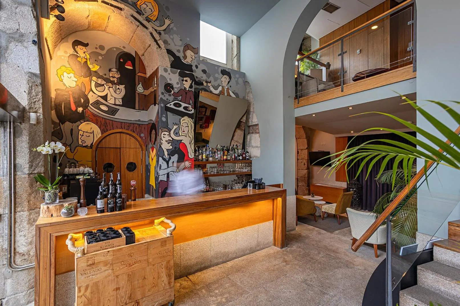 Lounge or bar in Pestana Vintage Porto Hotel & World Heritage Site