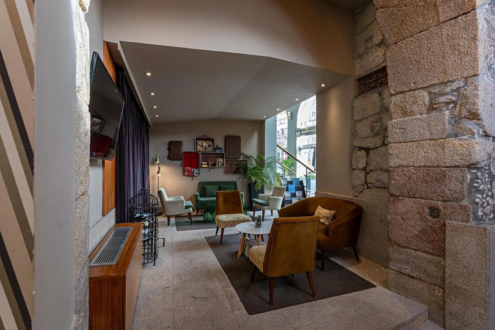 Lounge or bar in Pestana Vintage Porto Hotel & World Heritage Site