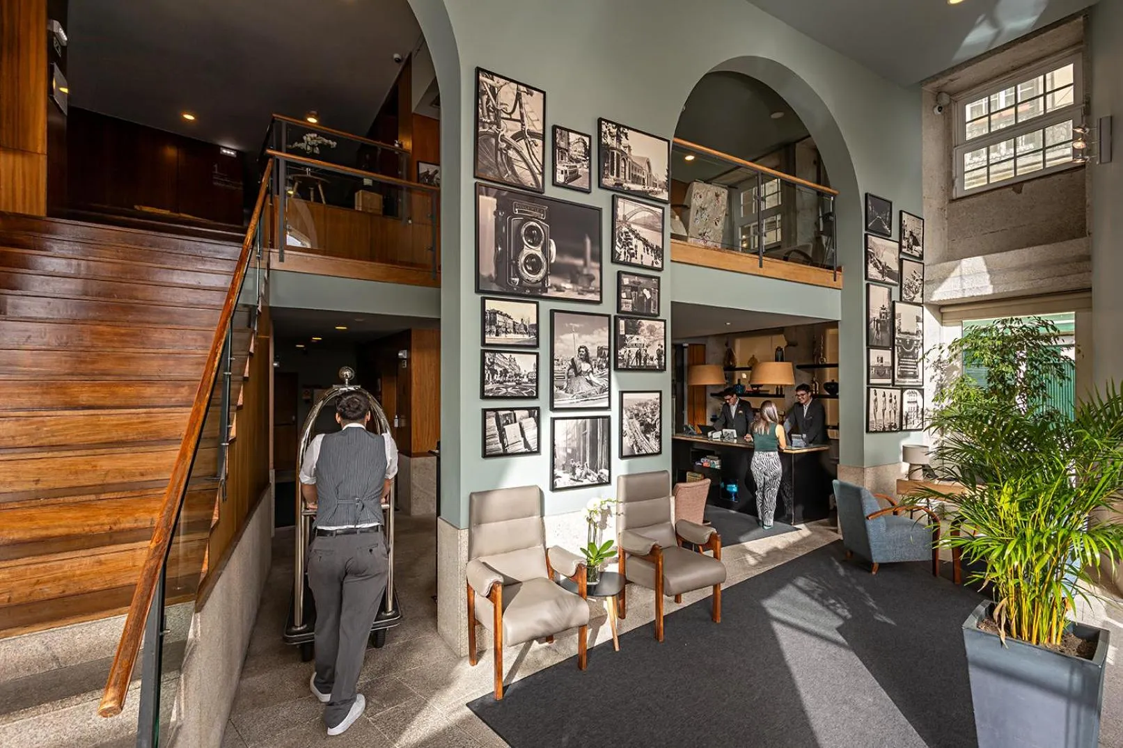 Lobby or reception in Pestana Vintage Porto Hotel & World Heritage Site