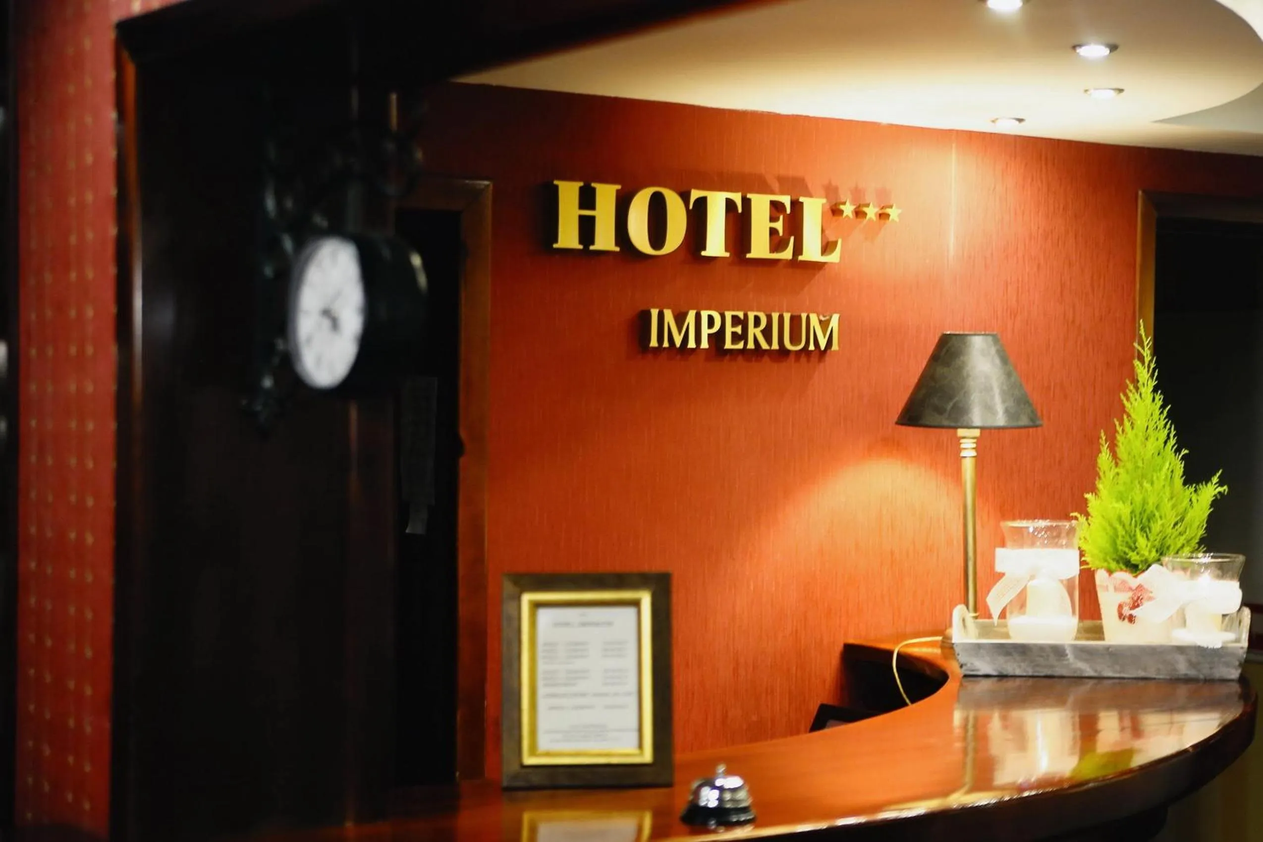 Lobby or reception in Hotel Imperium