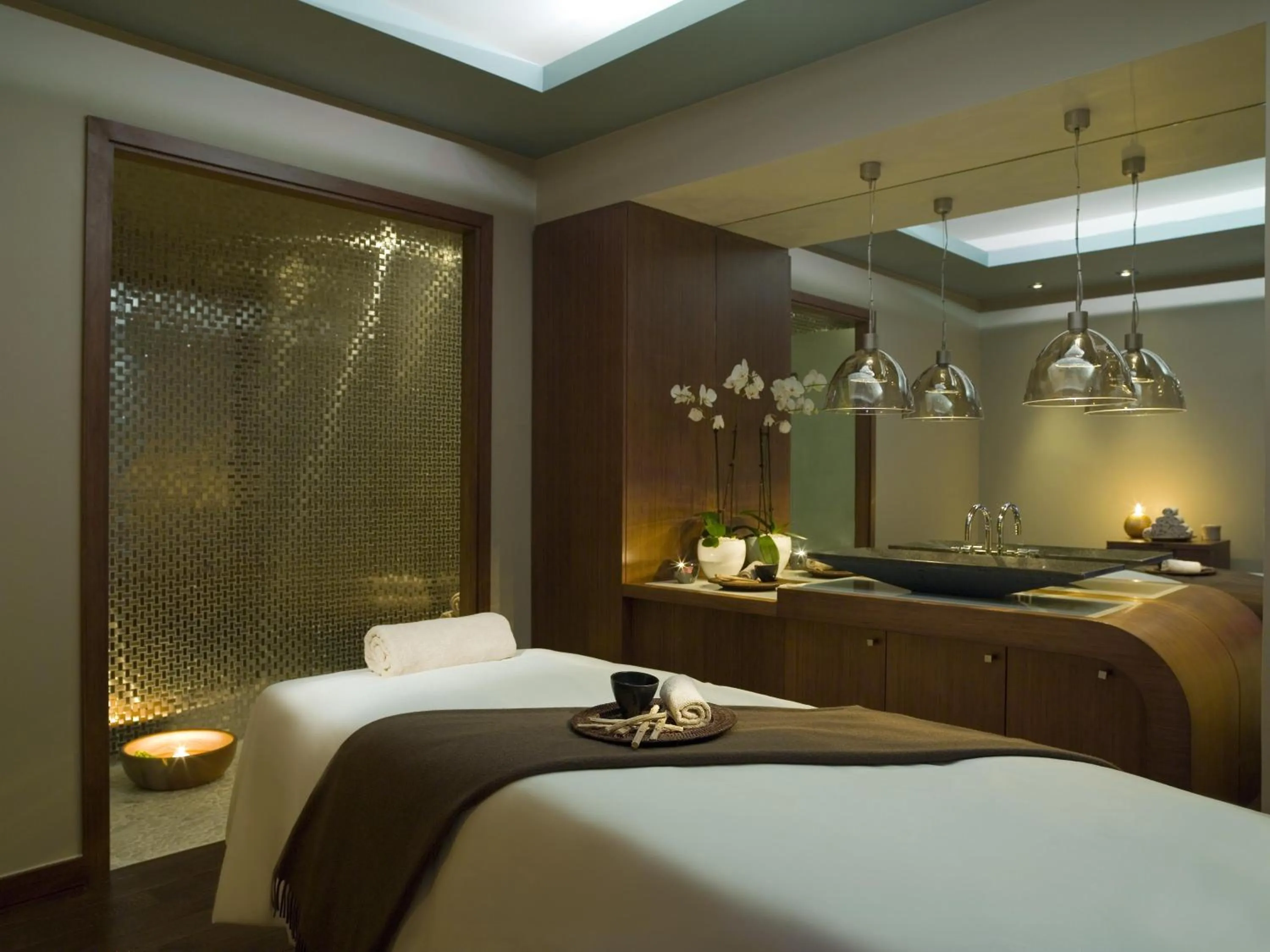 Spa and wellness centre/facilities, Bed in Grand Hyatt Istanbul
