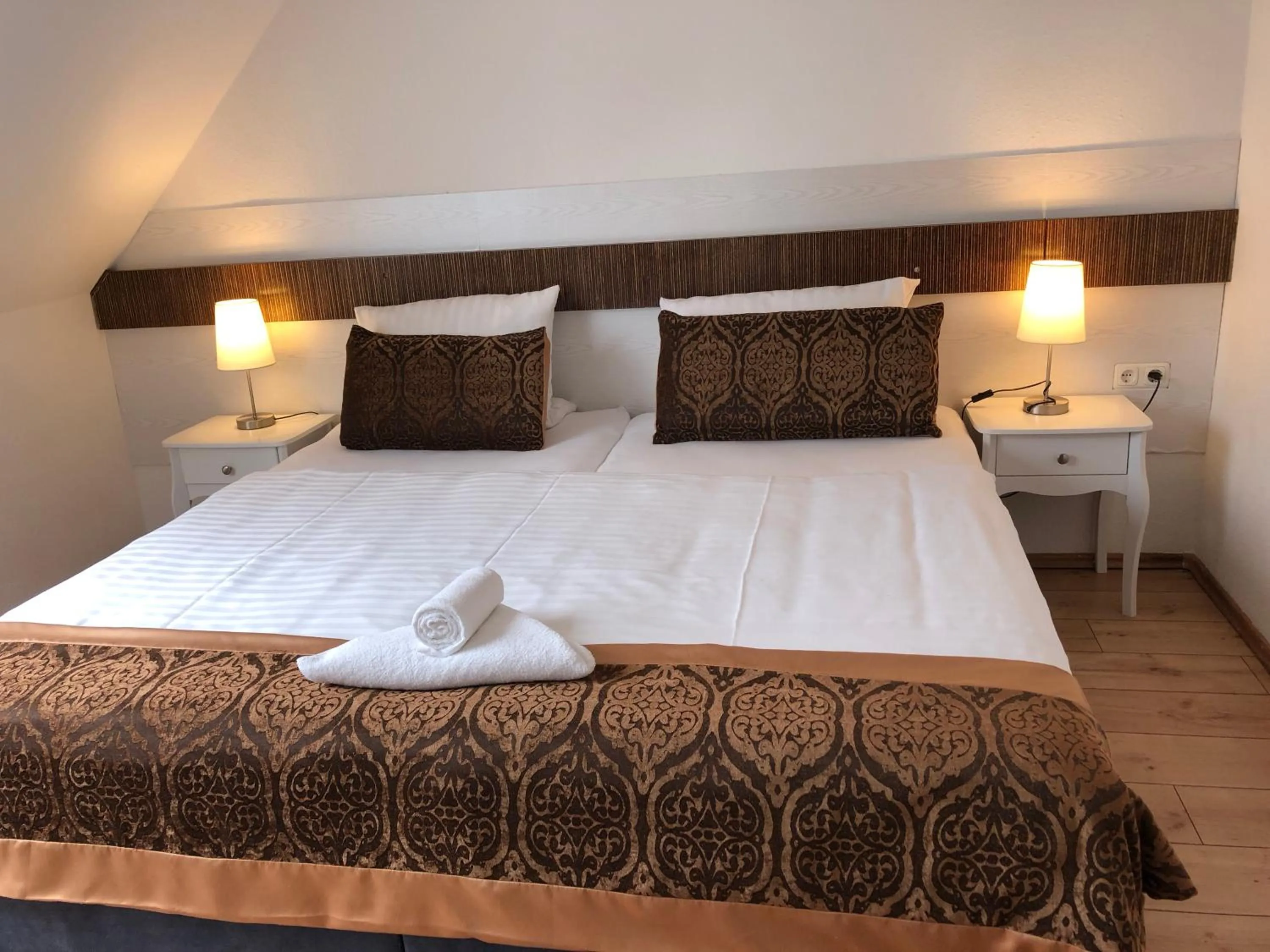 Bed in Hotel La Musica