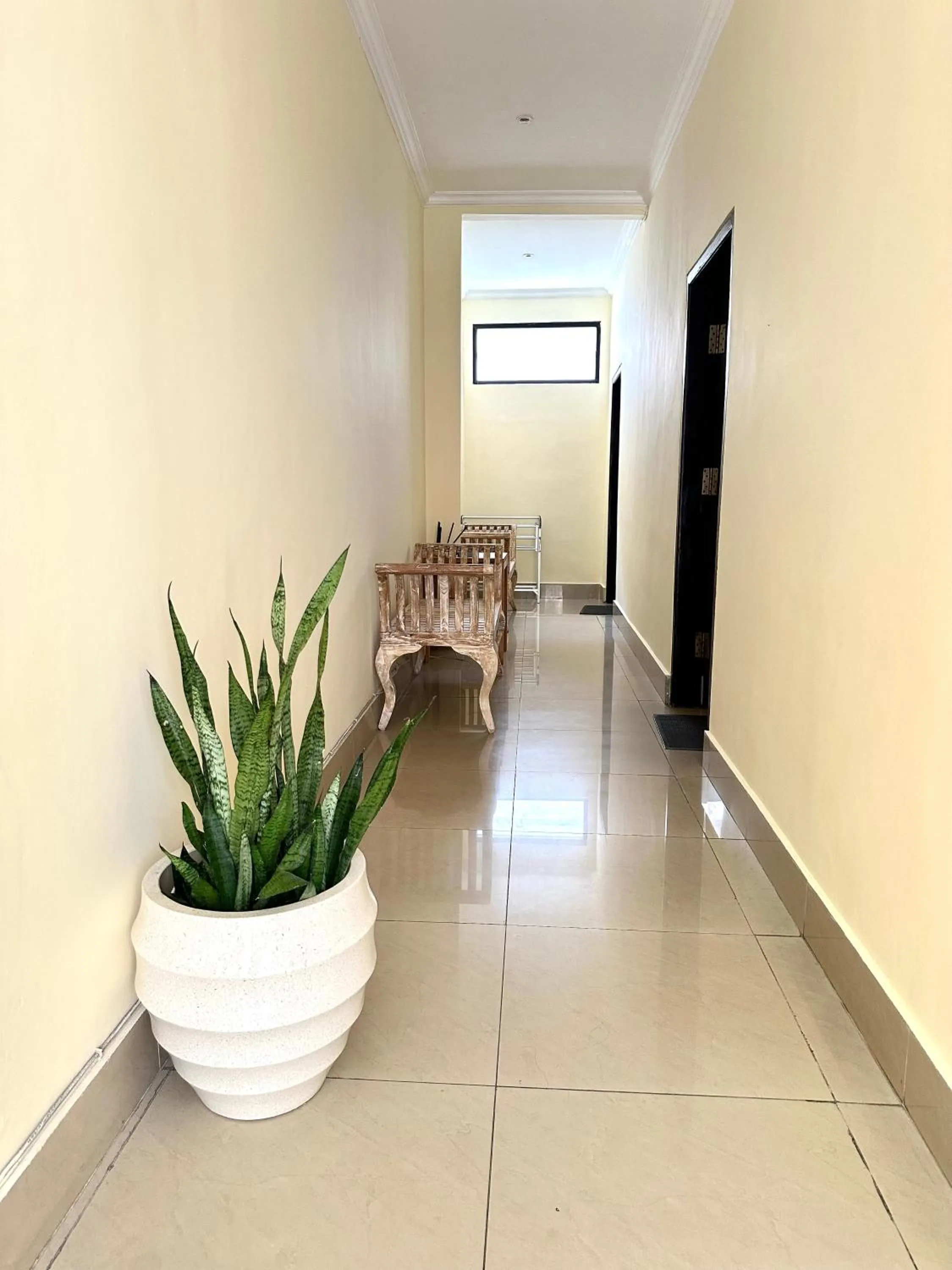 Seating area in Radha Bali Hotel