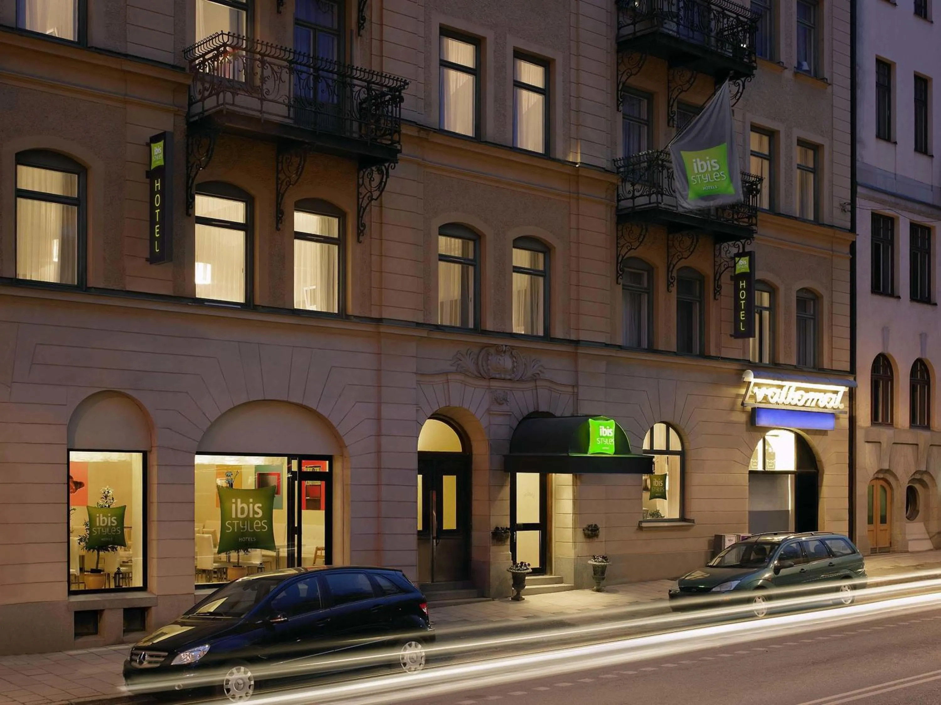 Property building in Ibis Styles Stockholm Odenplan