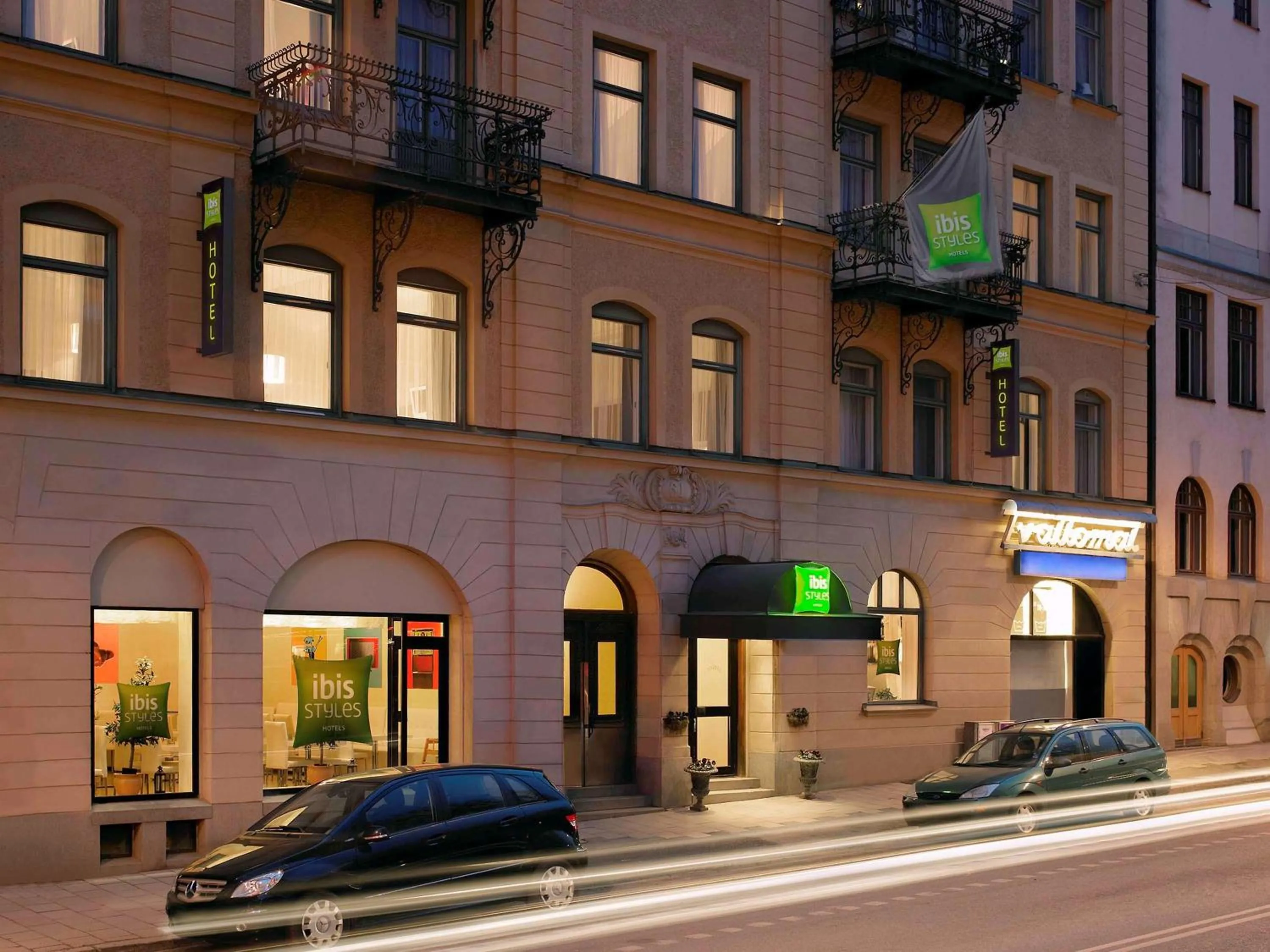 Property building in Ibis Styles Stockholm Odenplan