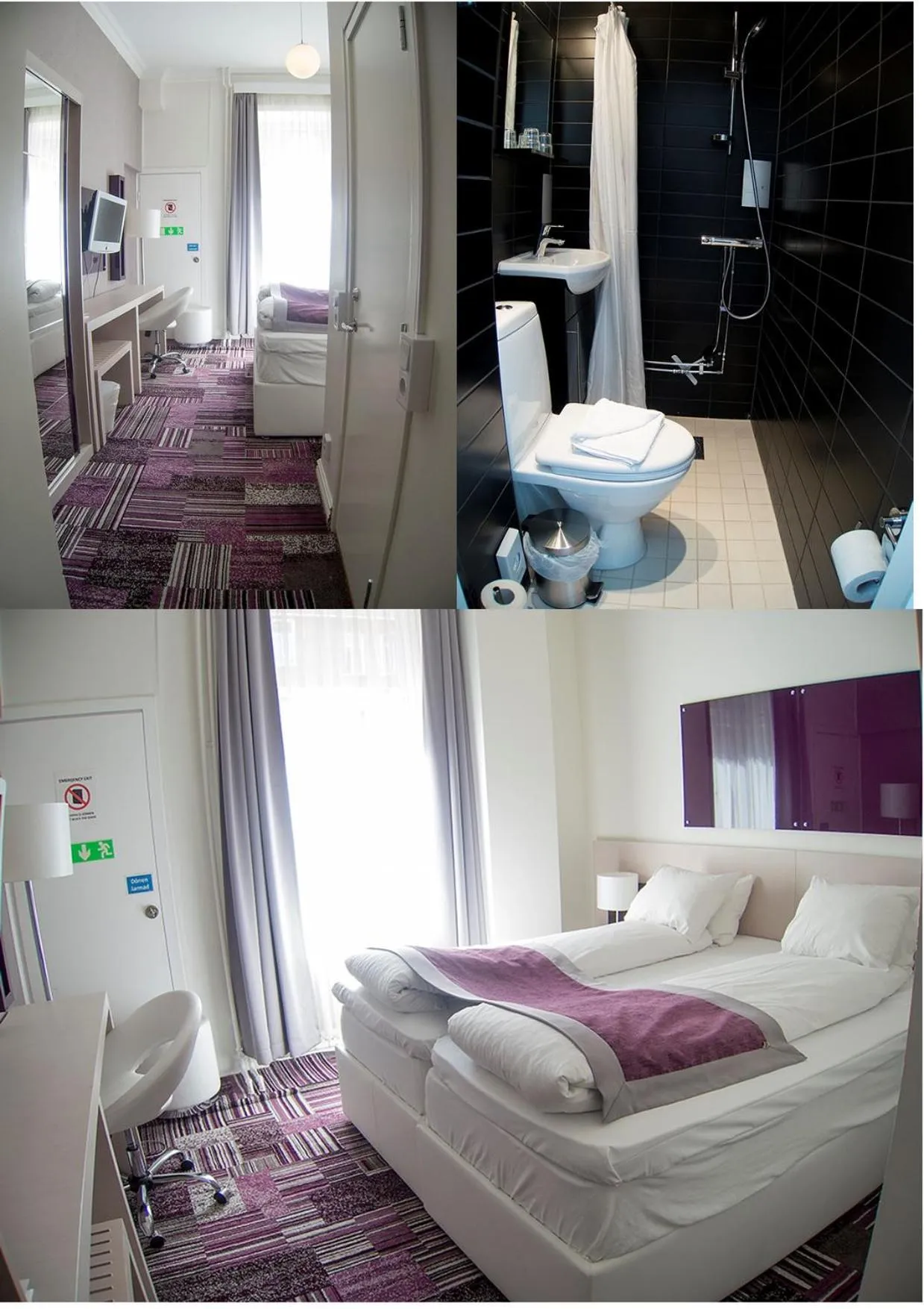 Toilet, Bed in Ibis Styles Stockholm Odenplan