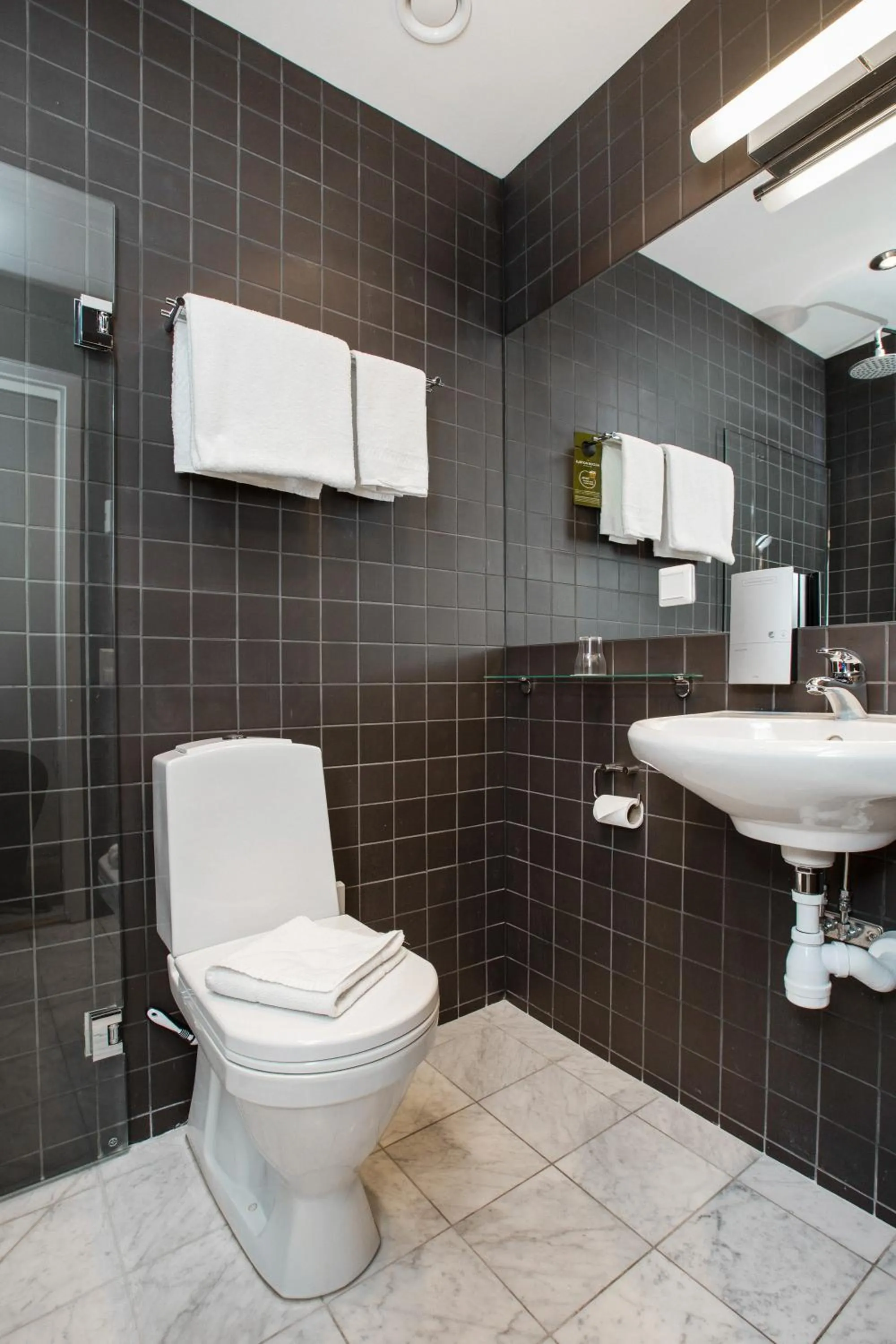 Bathroom in Ibis Styles Stockholm Odenplan