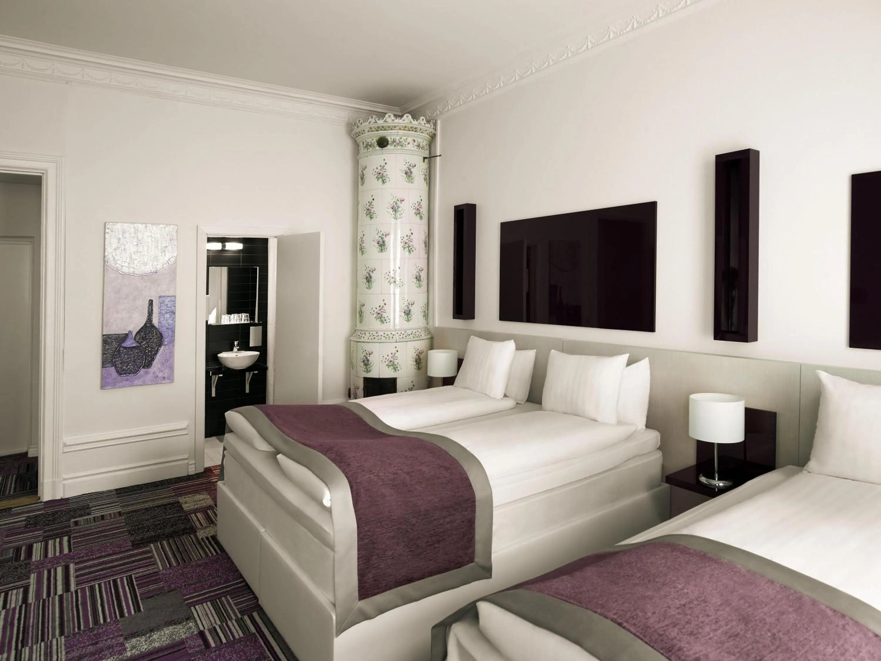 Bedroom, Bed in Ibis Styles Stockholm Odenplan