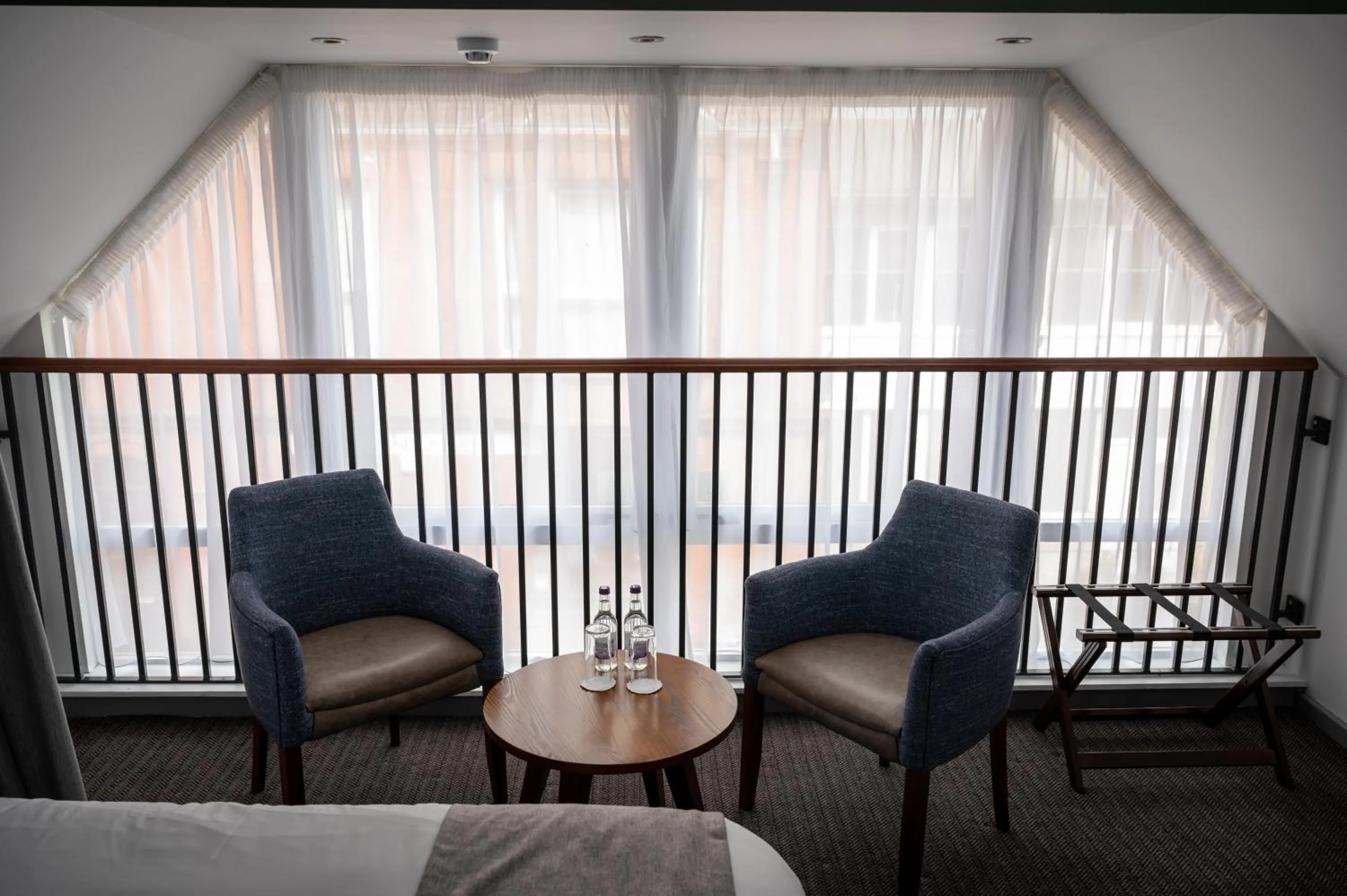 Seating area in The Caledonian Hotel