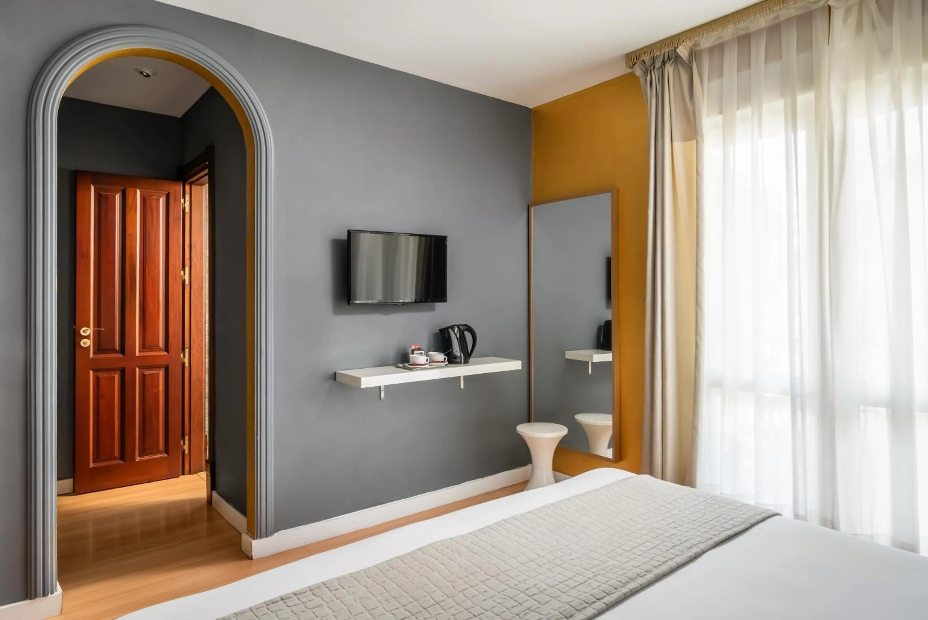 Bedroom, Bed in BYPILLOW Villa Lorena Adults Recommended