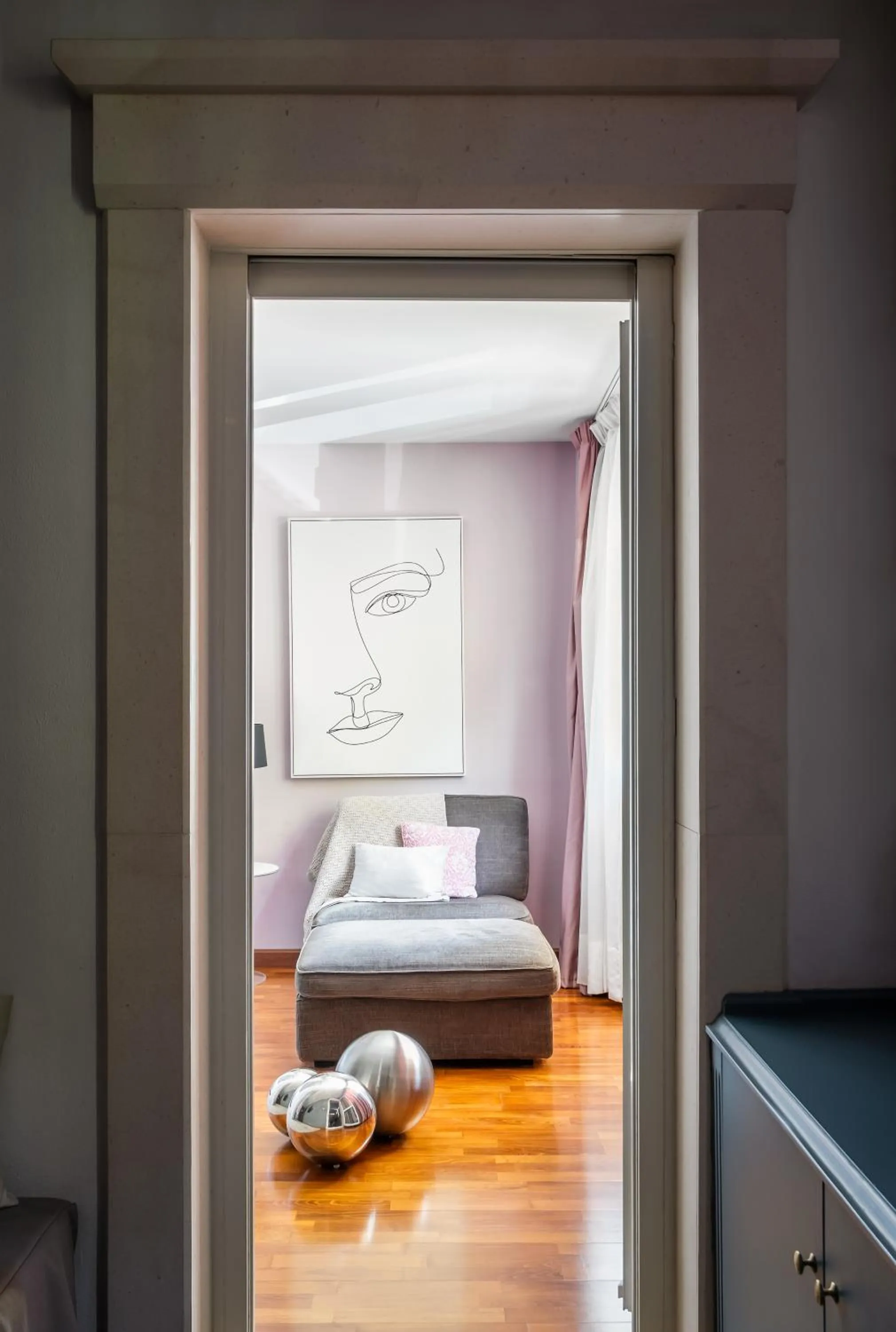 Bedroom, Bed in BYPILLOW Villa Lorena Adults Recommended