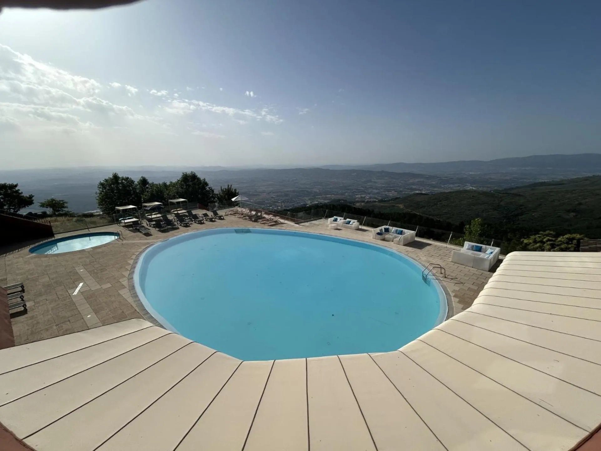 Swimming pool in Luna Hotel dos Carqueijais - Serra da Estrela