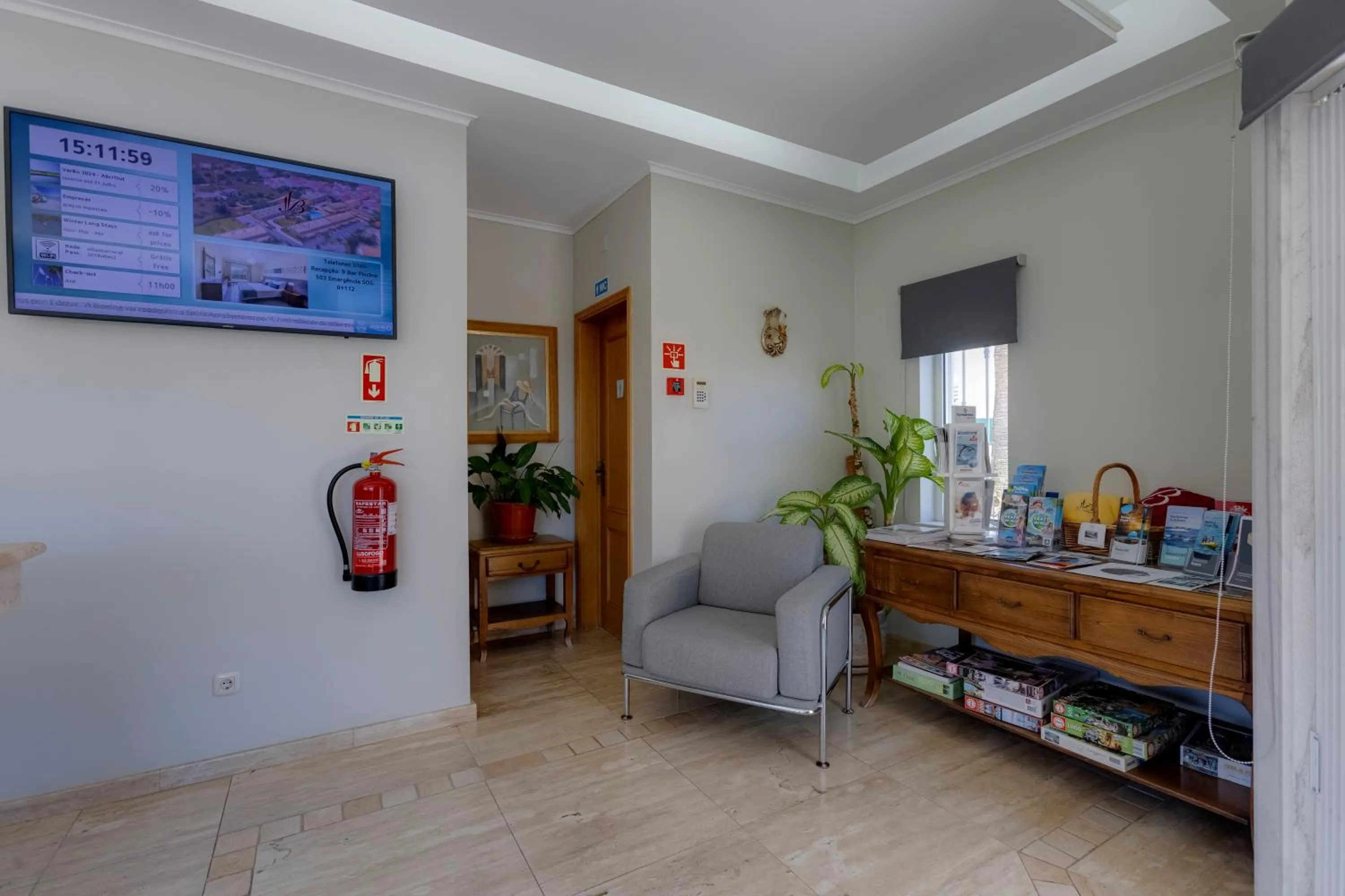 Lobby or reception in Villas Barrocal