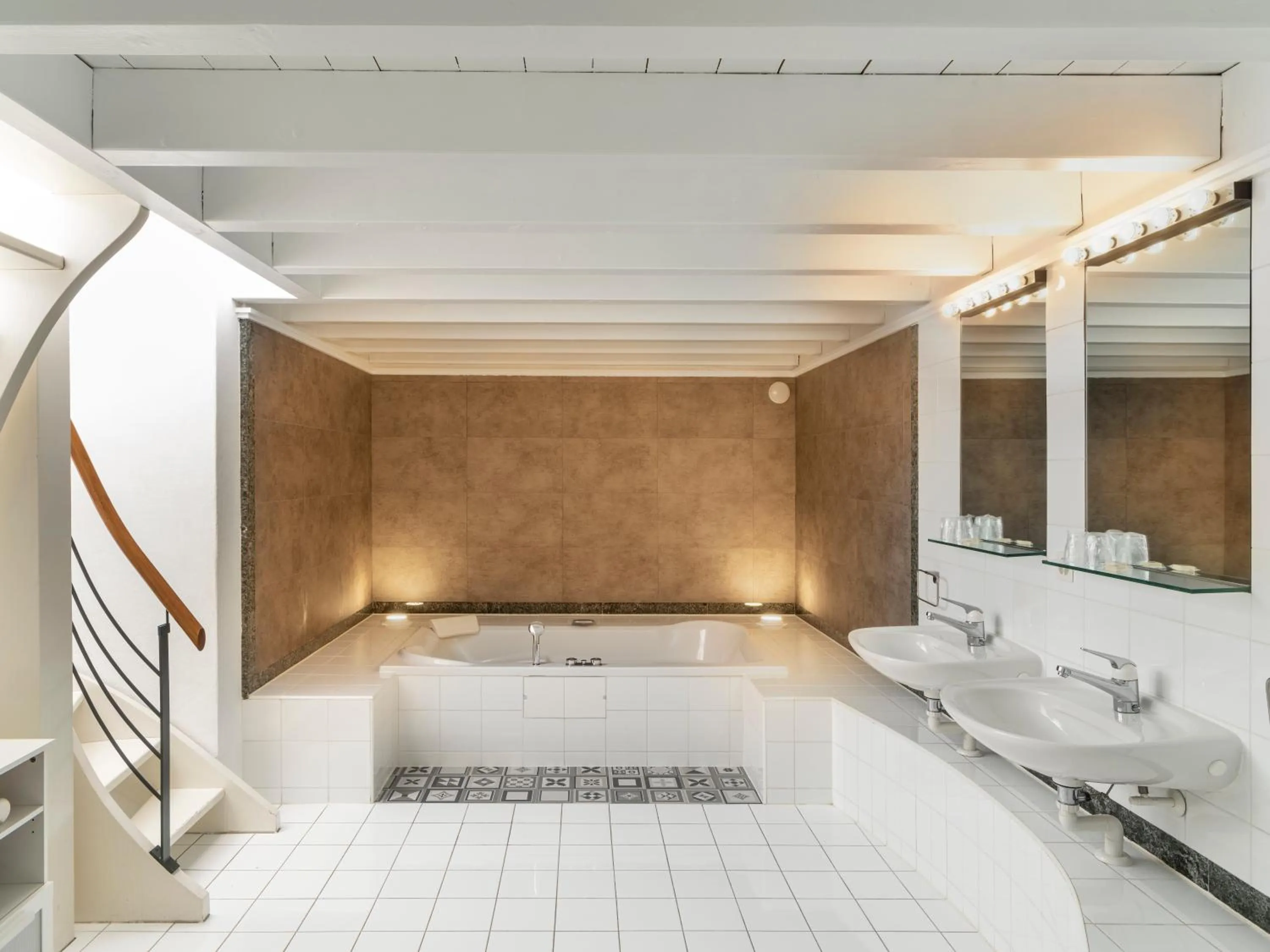 Bathroom in L'Hôtel by Hostellerie du Château