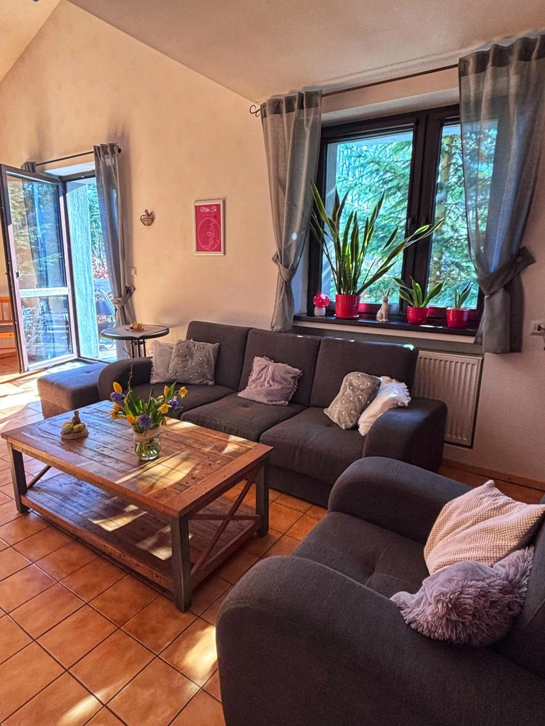 Living room in "Miło.Tu" Pokoje Gościnne