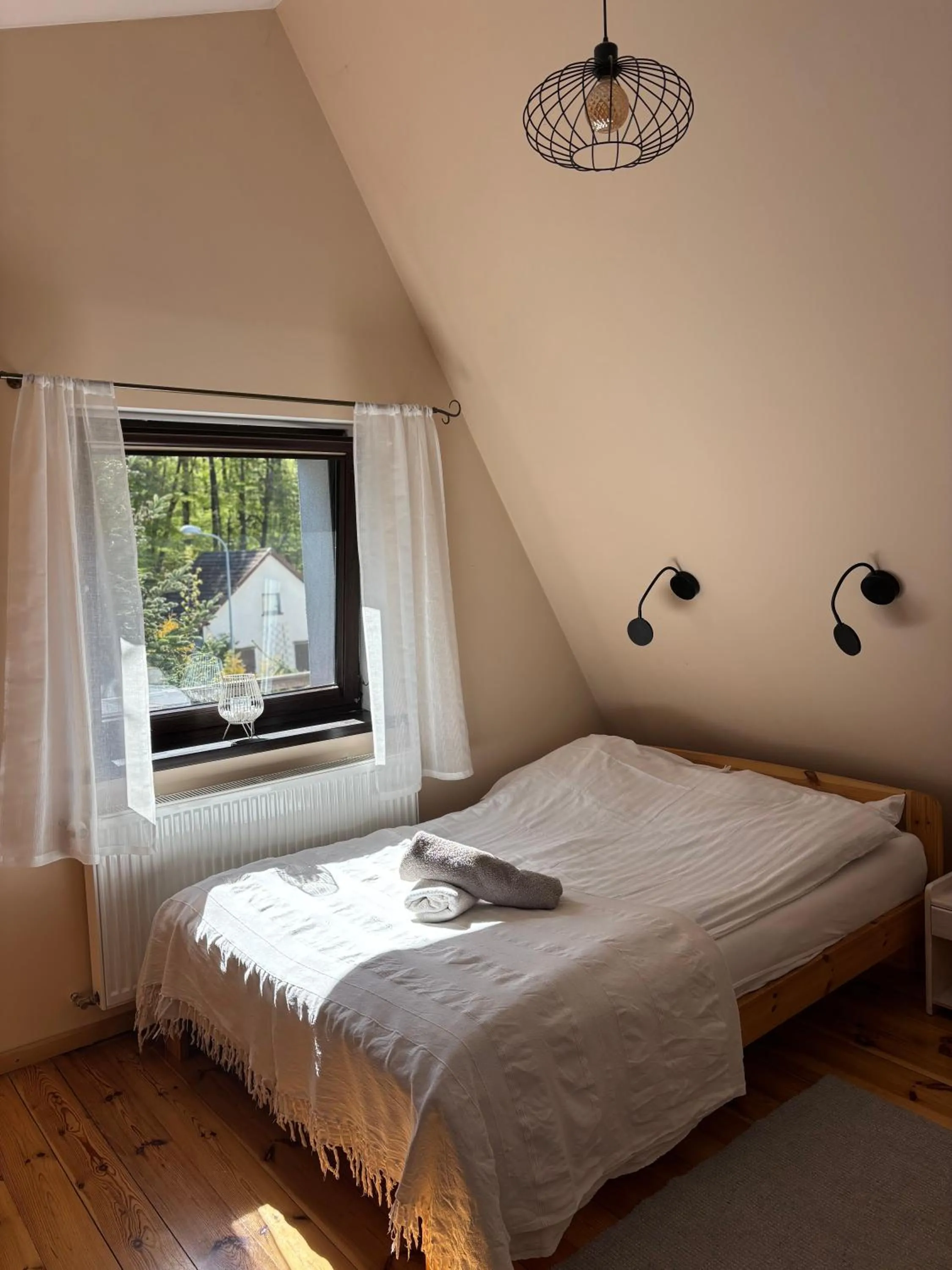 Bed in "Miło.Tu" Pokoje Gościnne