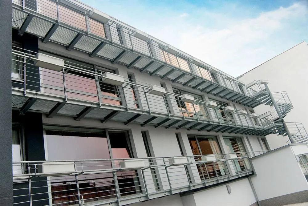 Facade/entrance in Boardinghouse Bielefeld