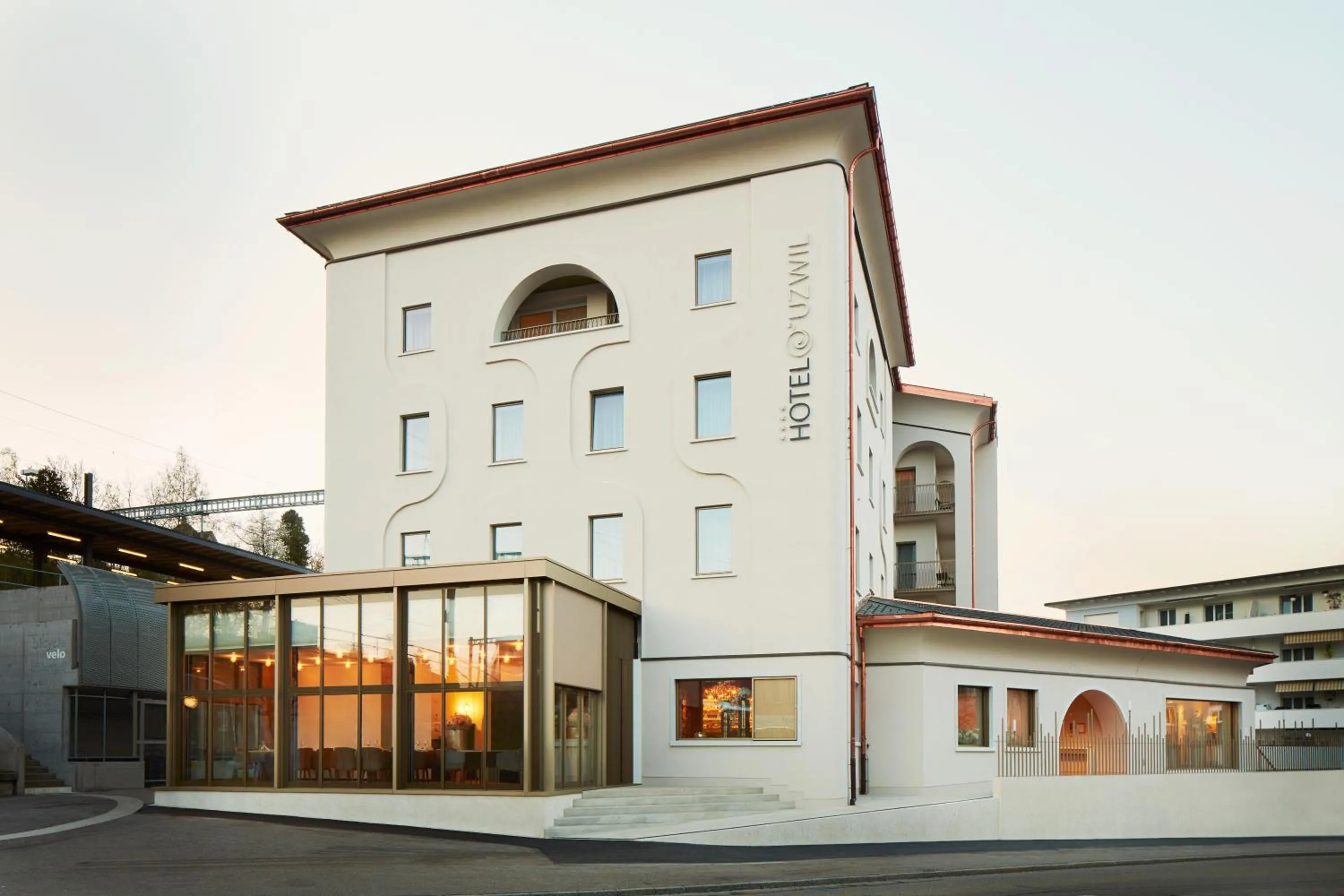 Facade/entrance in Hotel Uzwil