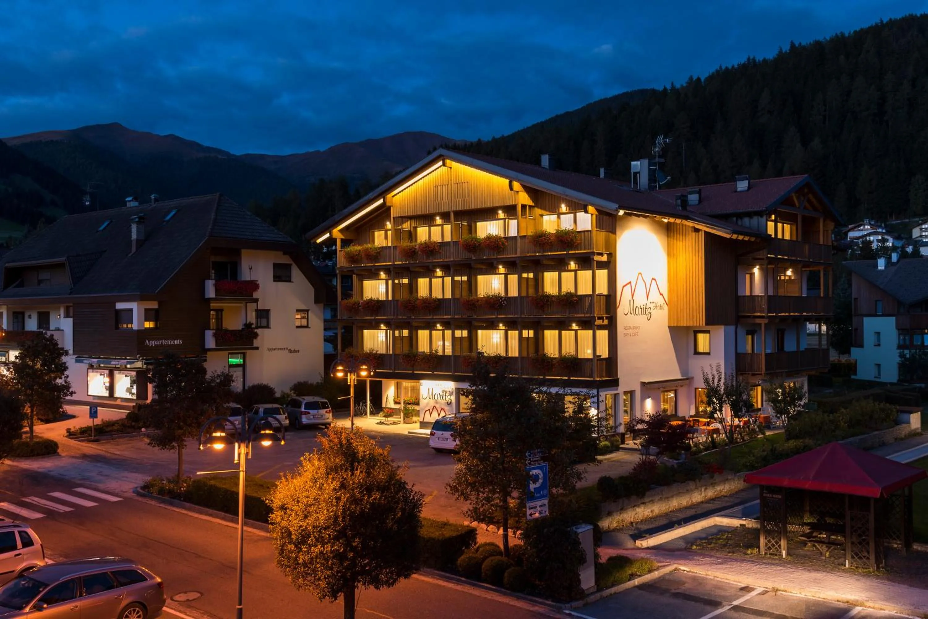 Facade/entrance in Hotel Moritz