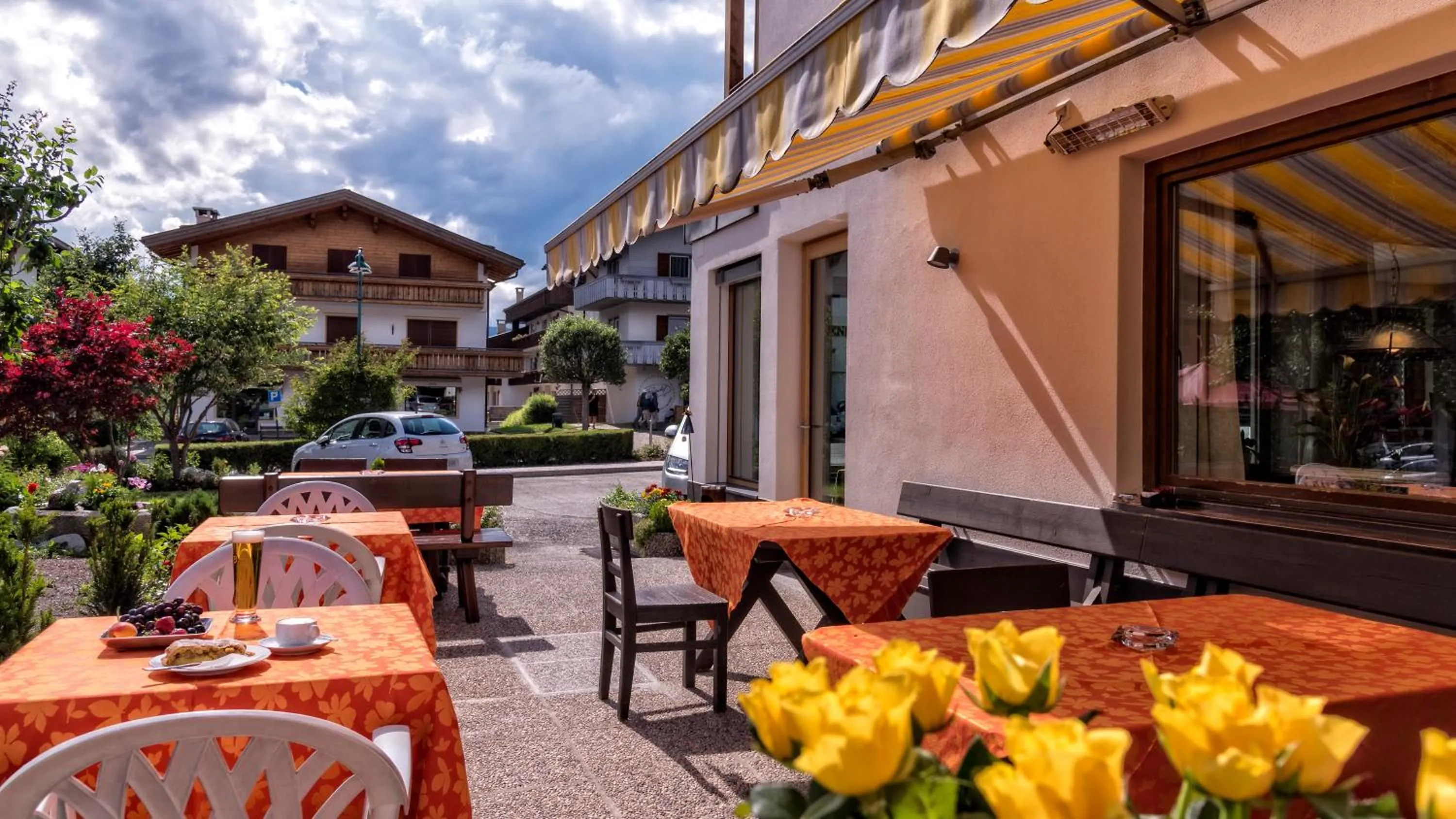 Garden in Hotel Moritz